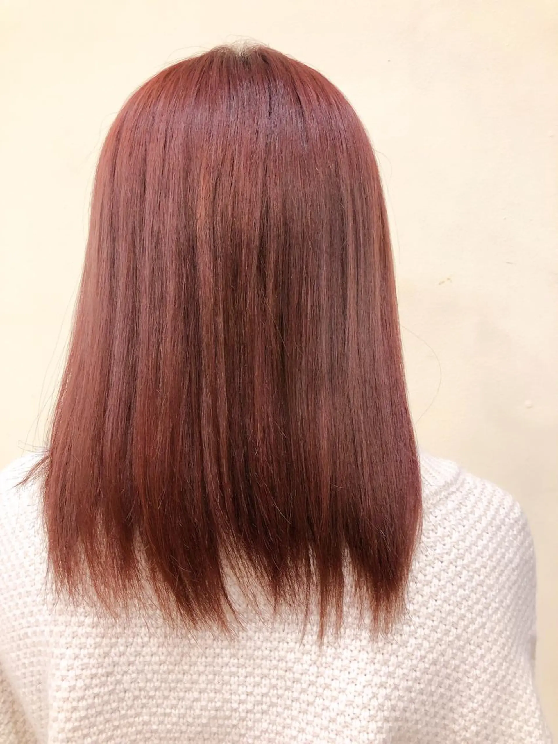 ミディアム カラー 上田 和紀子のヘアスタイル