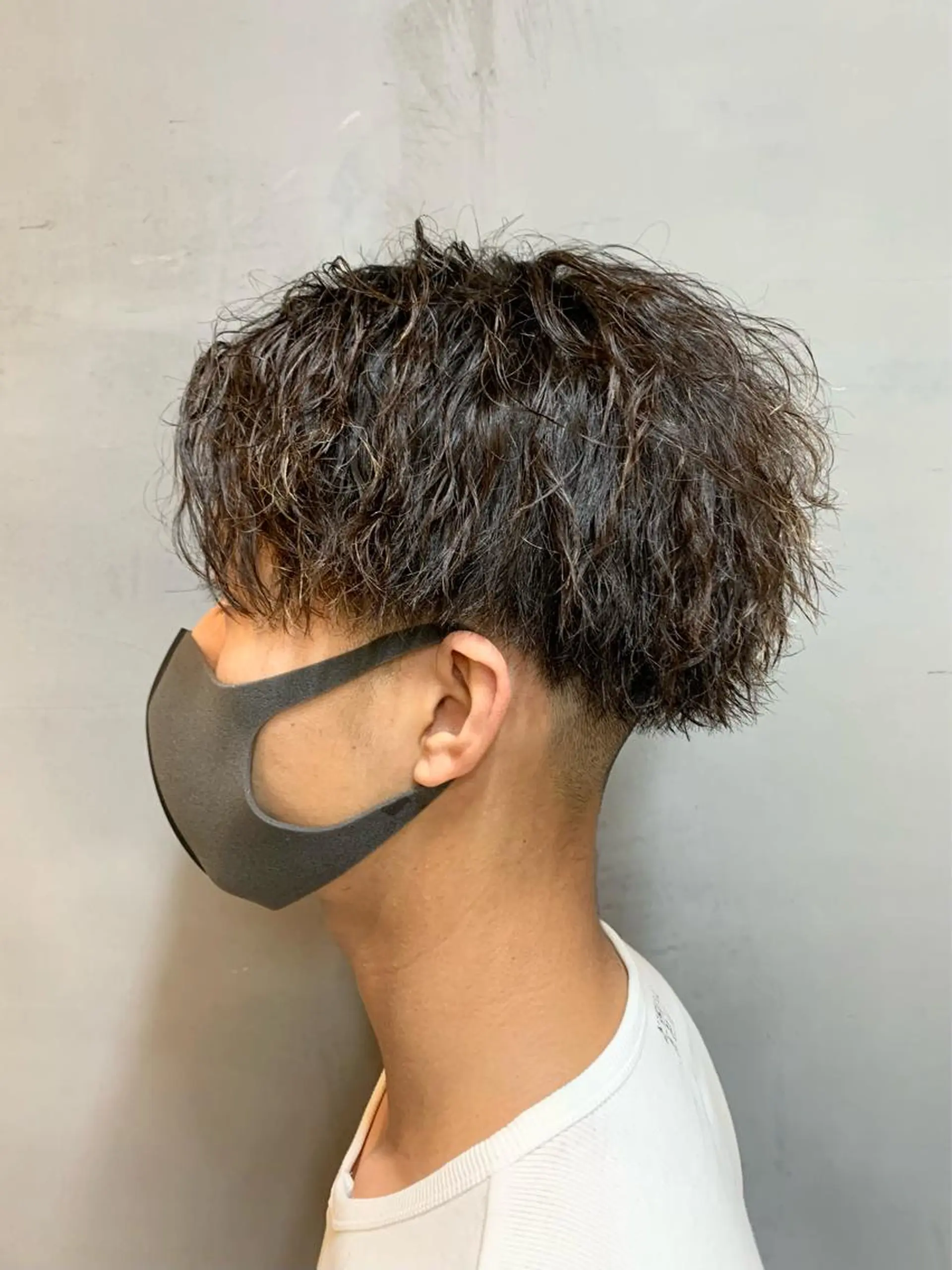 ミディアム カット パーマ 山口 JUNPEIのヘアスタイル