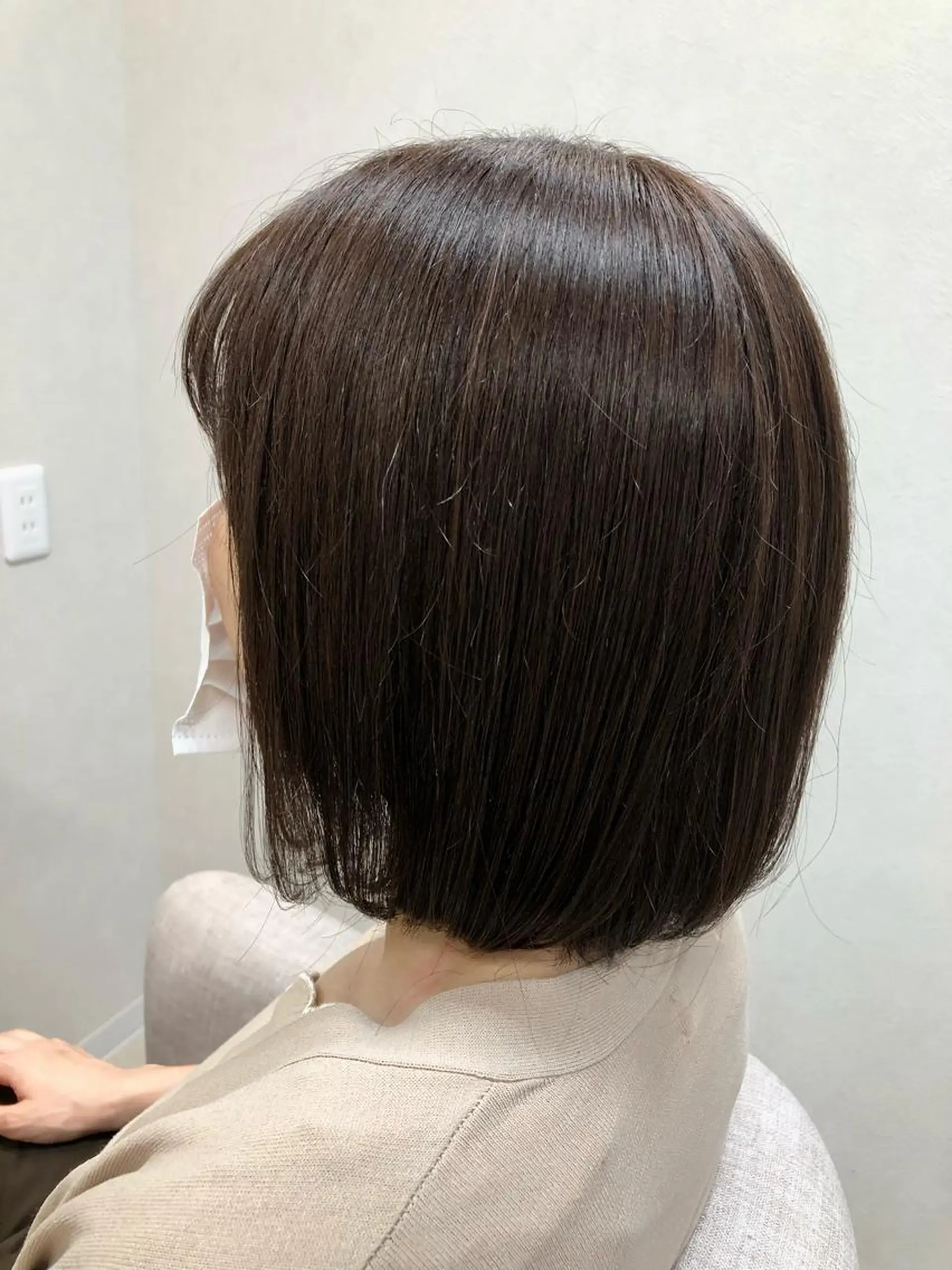ショート ボブ カット ショート/白髪ぼかし 君和田若菜のヘアスタイル