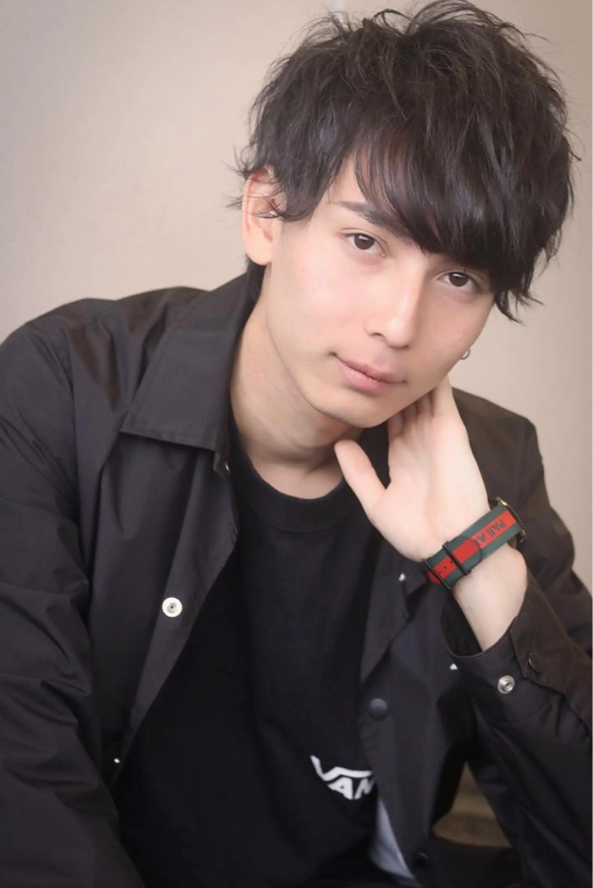 ショート カラー メンズ マッシュ ツーブロック 黒髪 ショートヘア 外ハネヘア 心斎橋🤍韓国.美眉 パリジェンヌ R..のマツエク・マツパデザイン