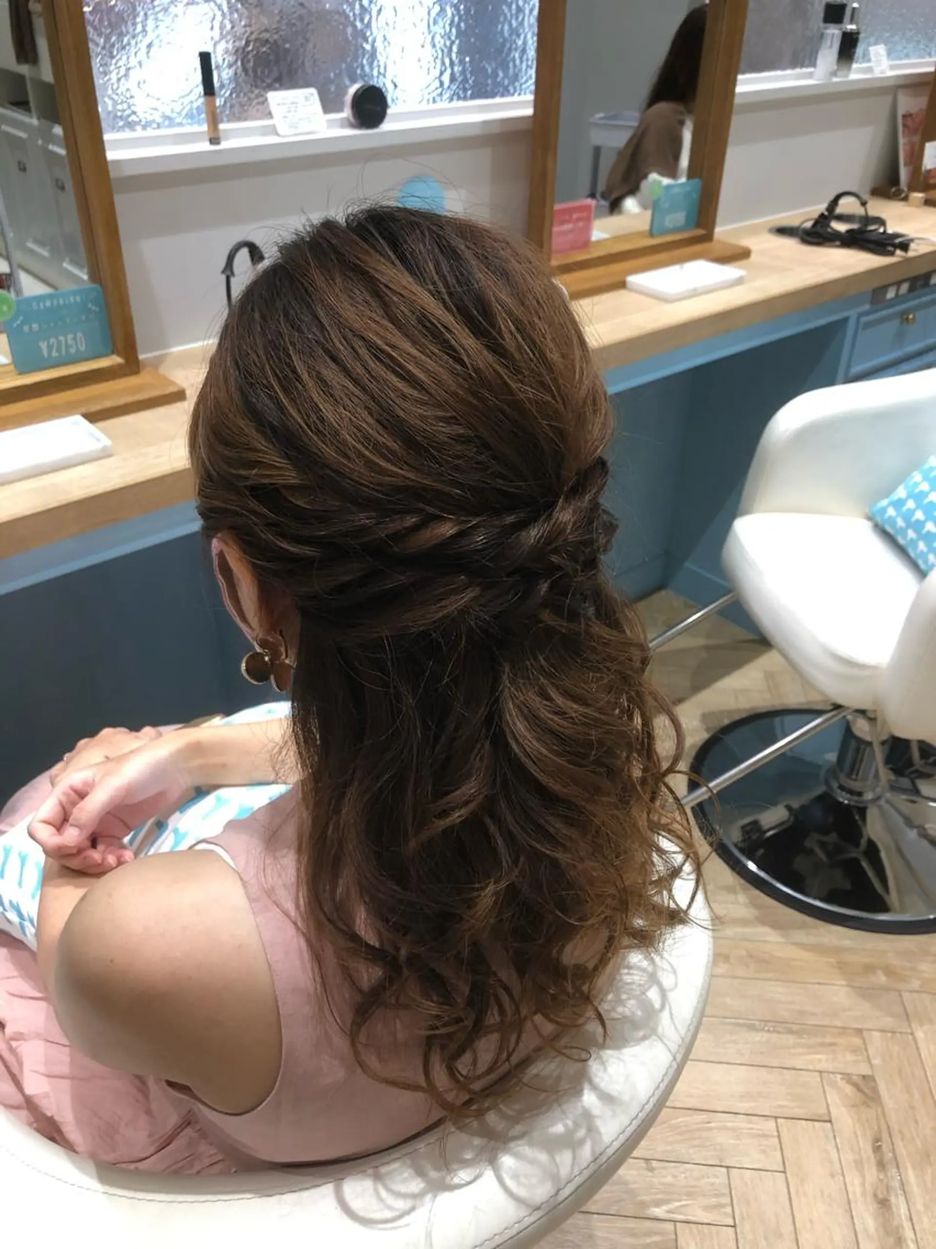 ロング ヘアアレンジ ヘアセット OGAWA HIROKIのヘアスタイル