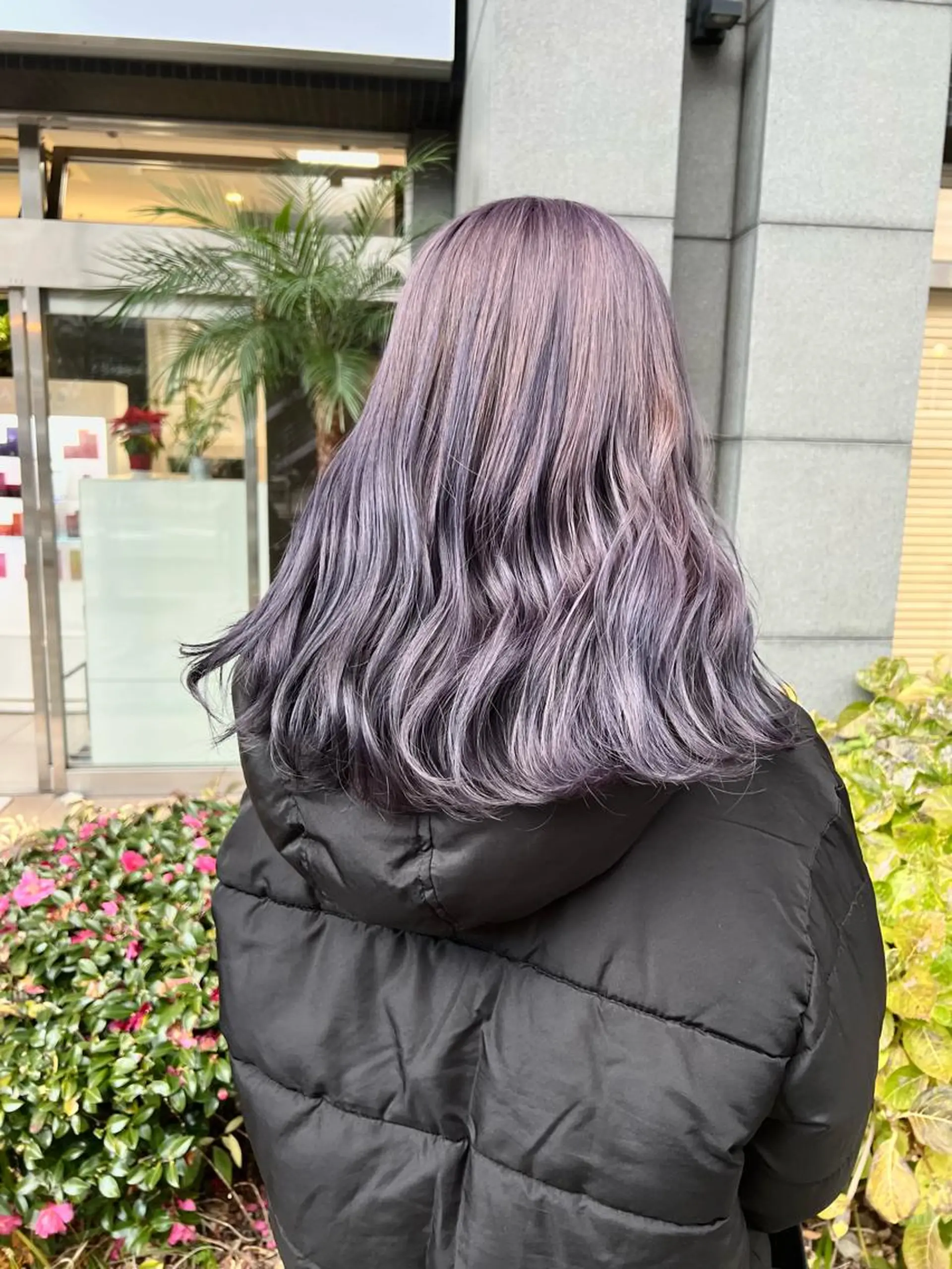 カラー SOYONなんば店 ／韓国風のヘアスタイル