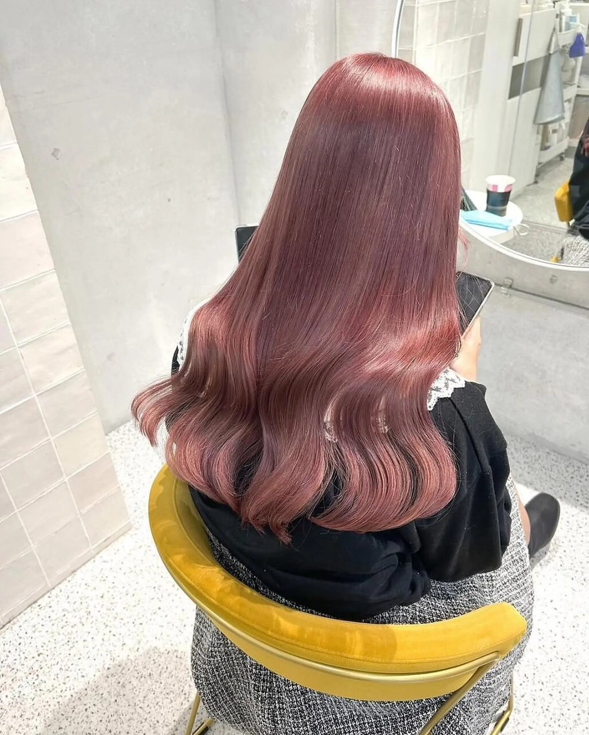 ロング 透明感カラー ‎🤍Harukaのヘアスタイル