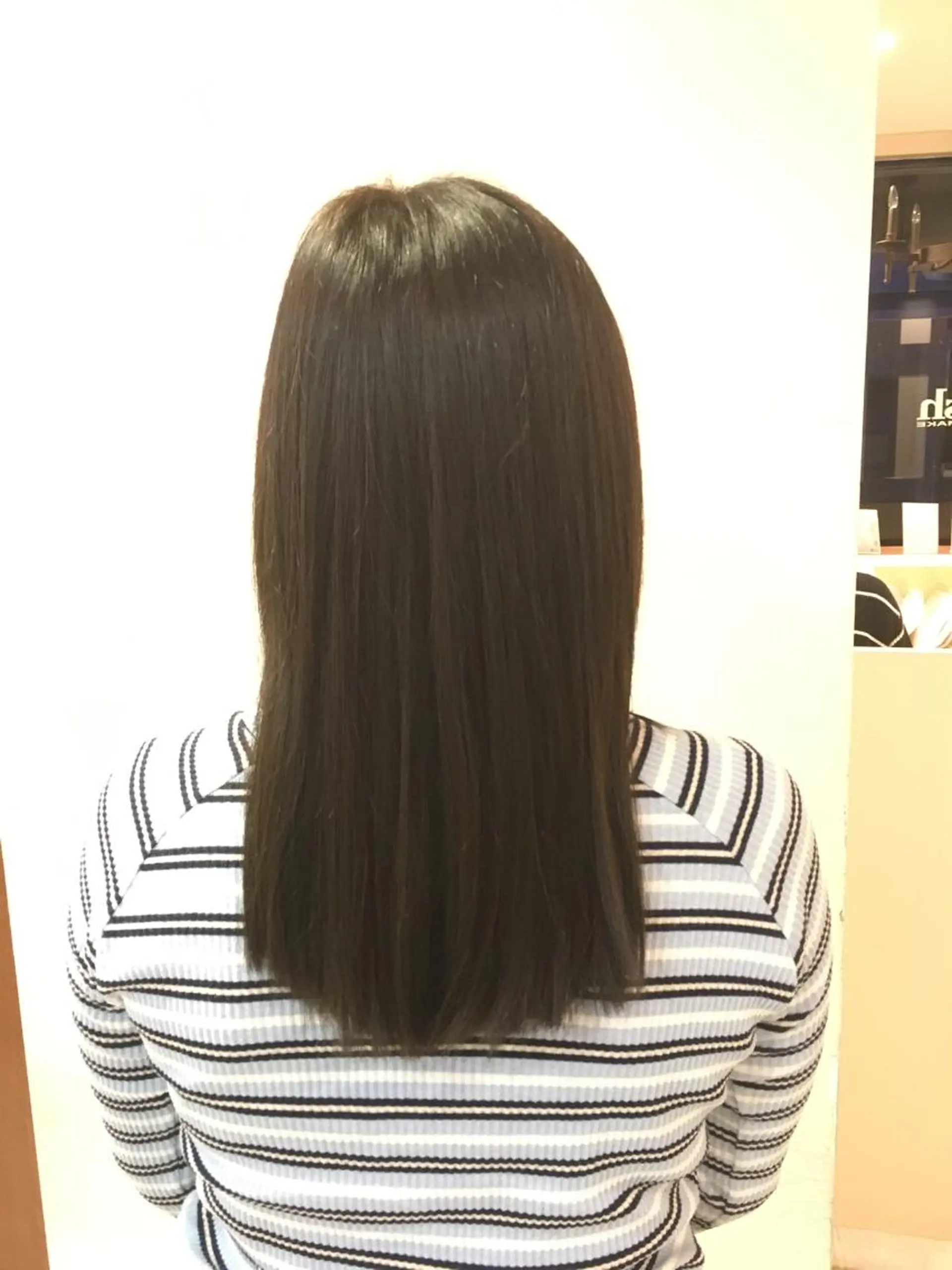 セミロング カラー 髪質改善・ストレート ‪✂︎‬東 大珠✂︎のヘアスタイル