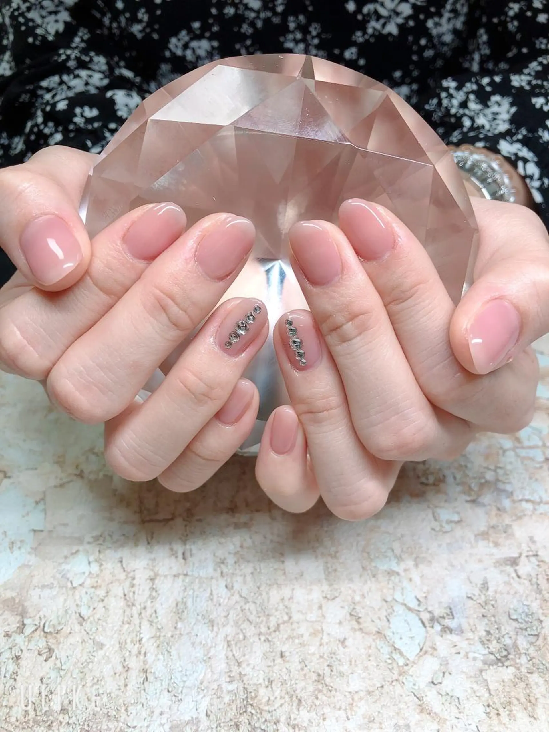 ネイル アートネイル フレンチネイル ジェルネイル グラデーション 韓国ネイル Nail room Bimano所属・Bimano seica♡+°のネイルデザイン