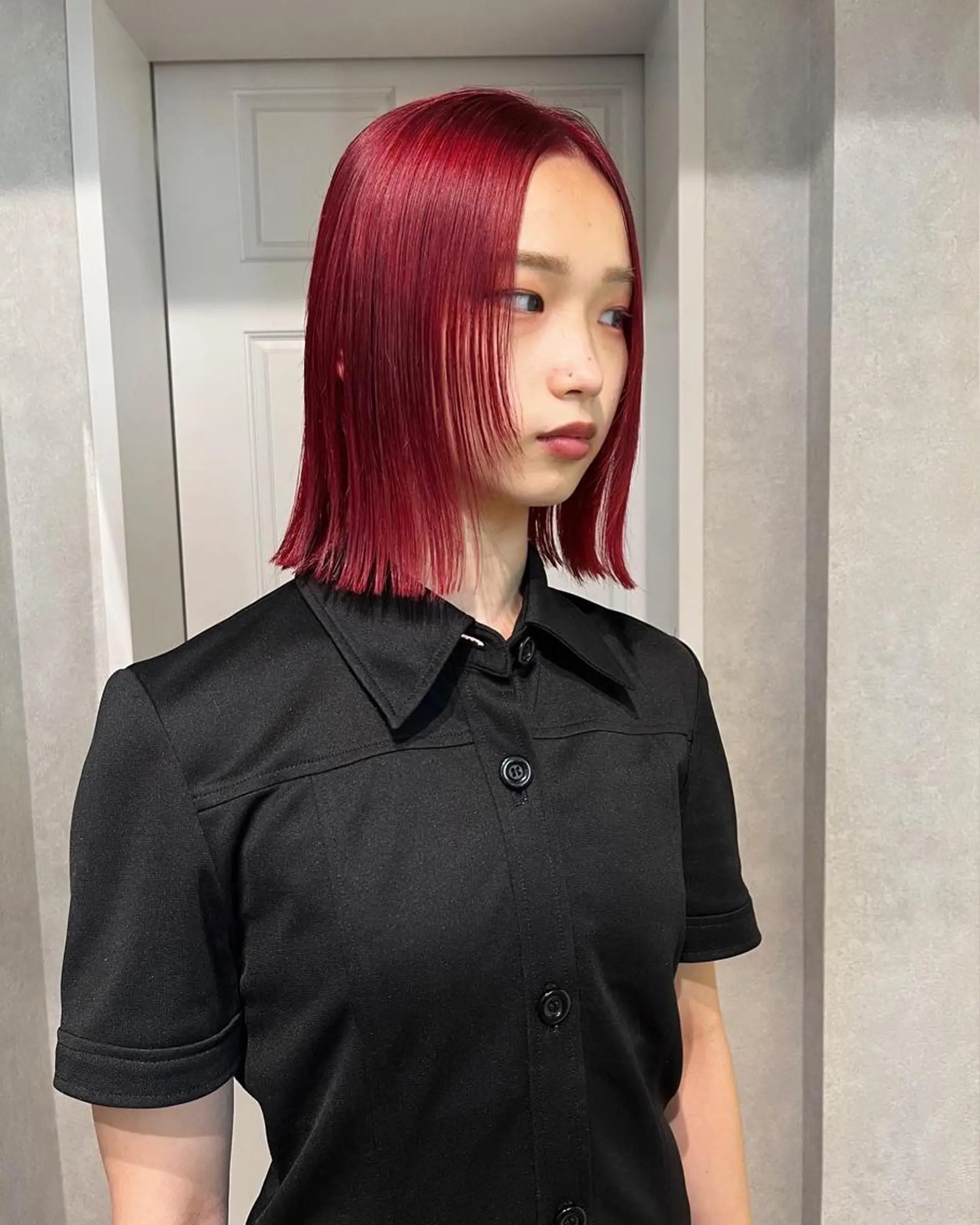 ミディアム カラー behov所属・柔らかハイトーン 🤎Tsubasaのヘアスタイル