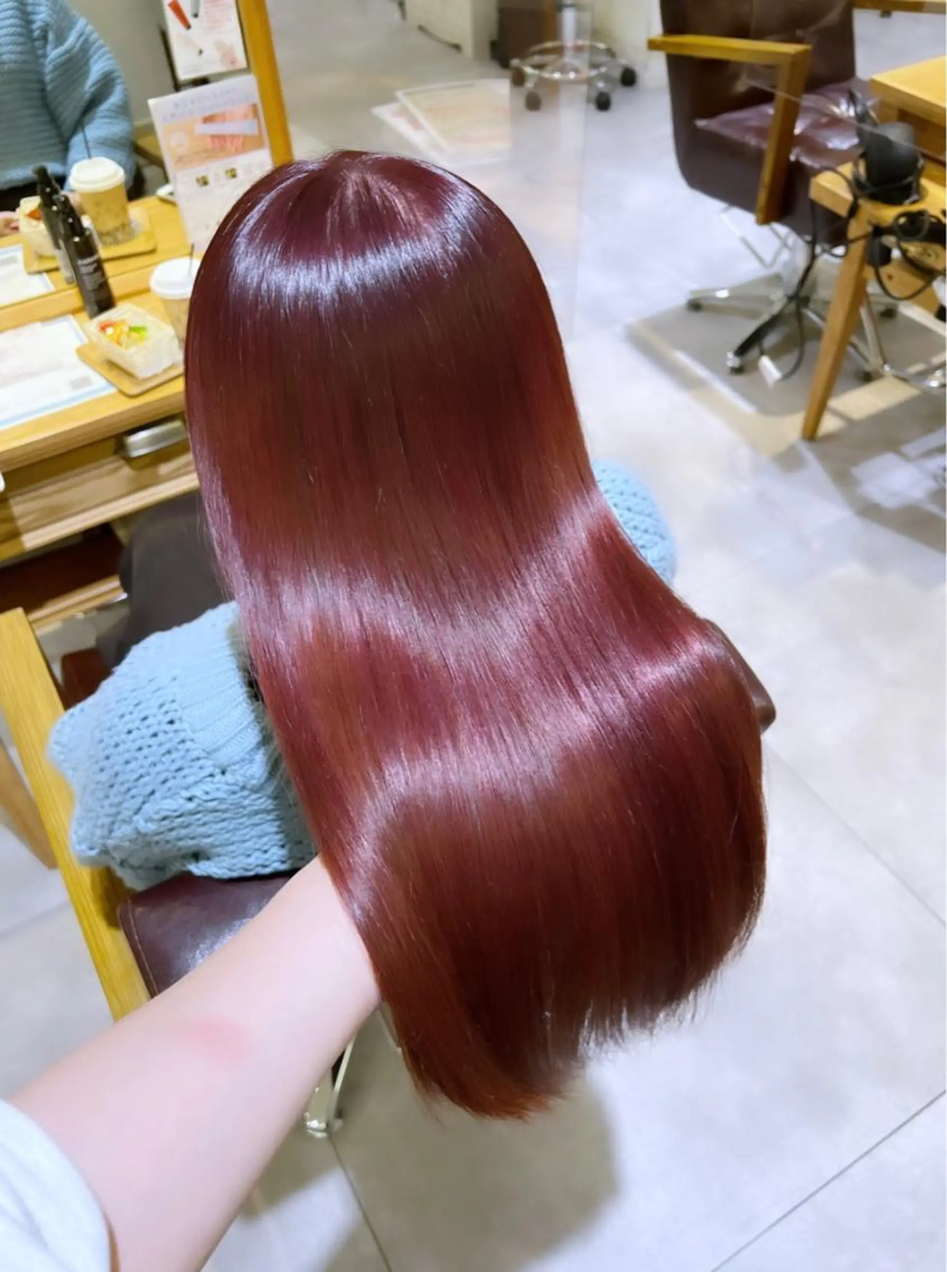 ロング カラー カット ヘアカラー 韓国ヘア×髪質改善 /yoshikaのヘアスタイル