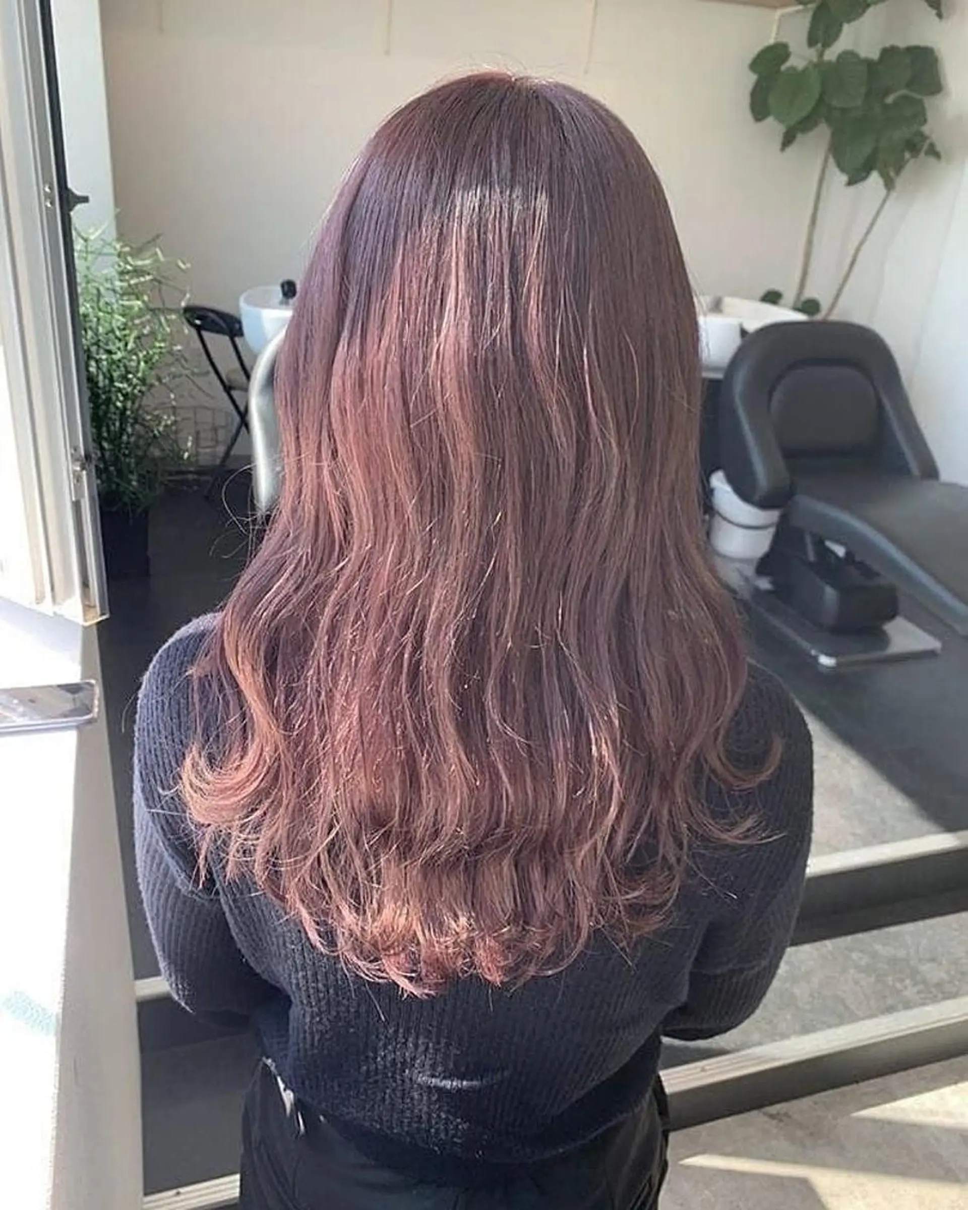 ロング カラー JIL BLAN 京都所属・RU RIのヘアスタイル