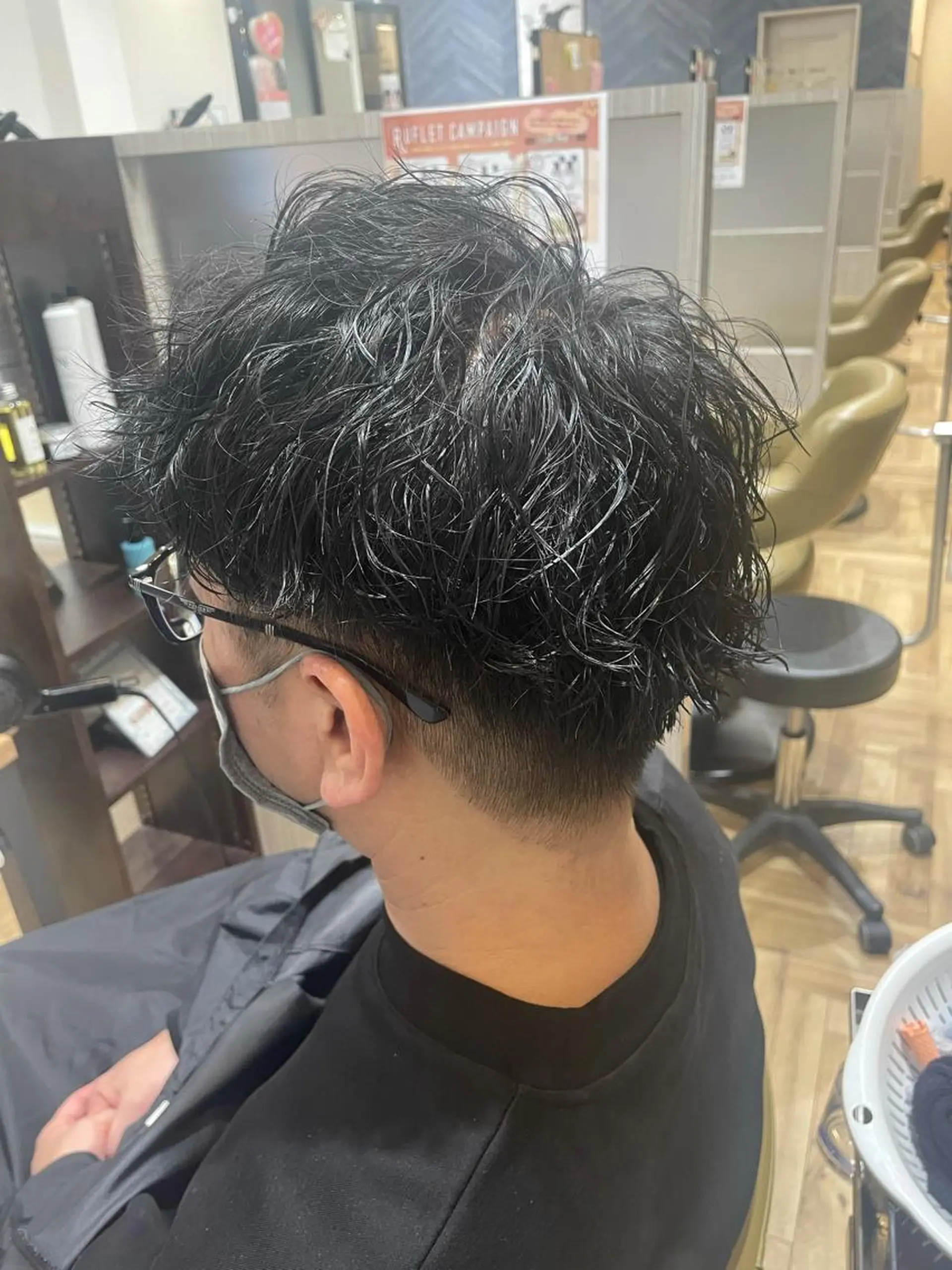 パーマ カット パーマ 中村 誠也のヘアスタイル