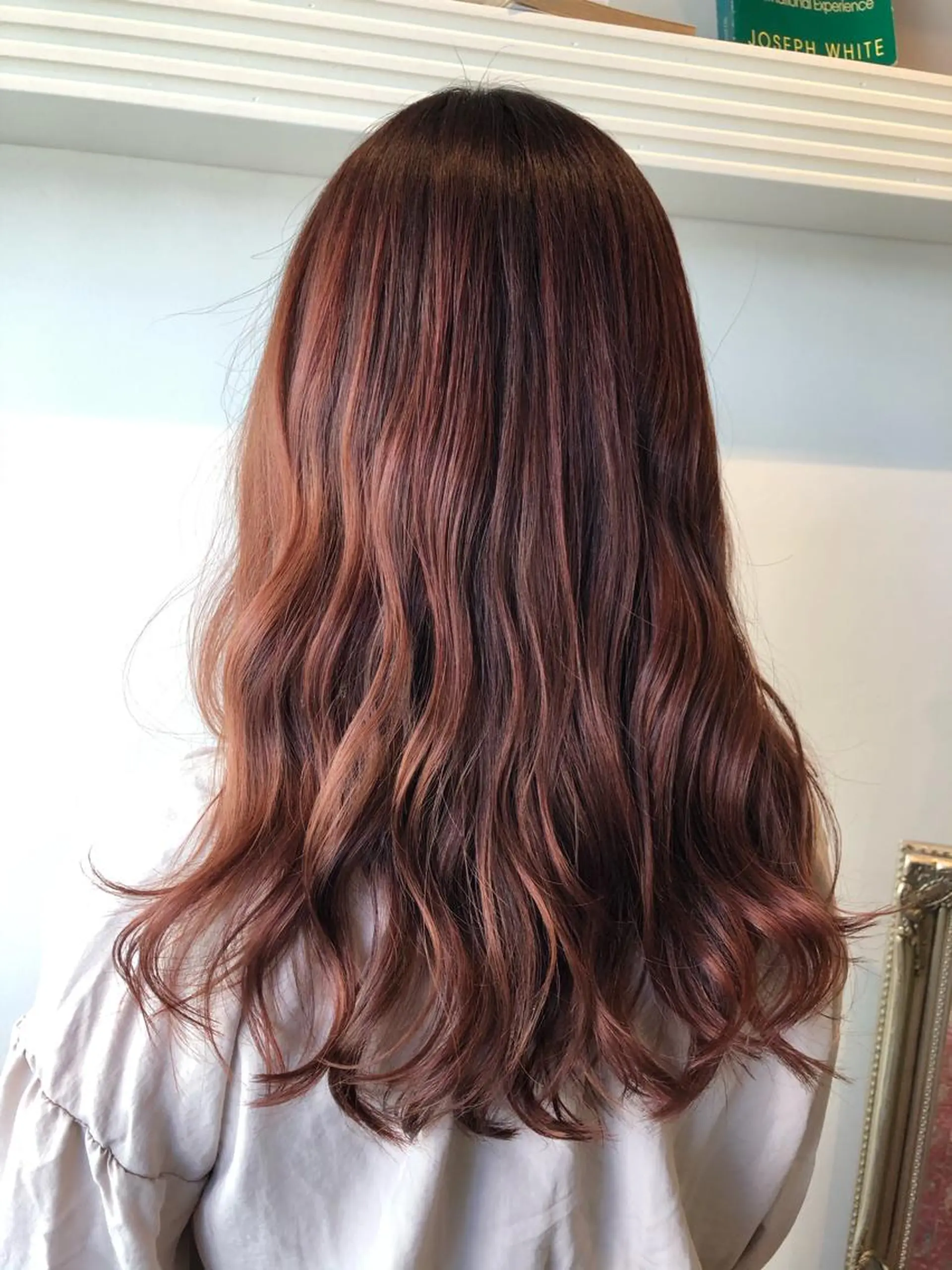 ロング カラー ベージュカラー ピンクカラー ピンクベージュ 💐パーソナルカラー /市橋加菜💐のヘアスタイル