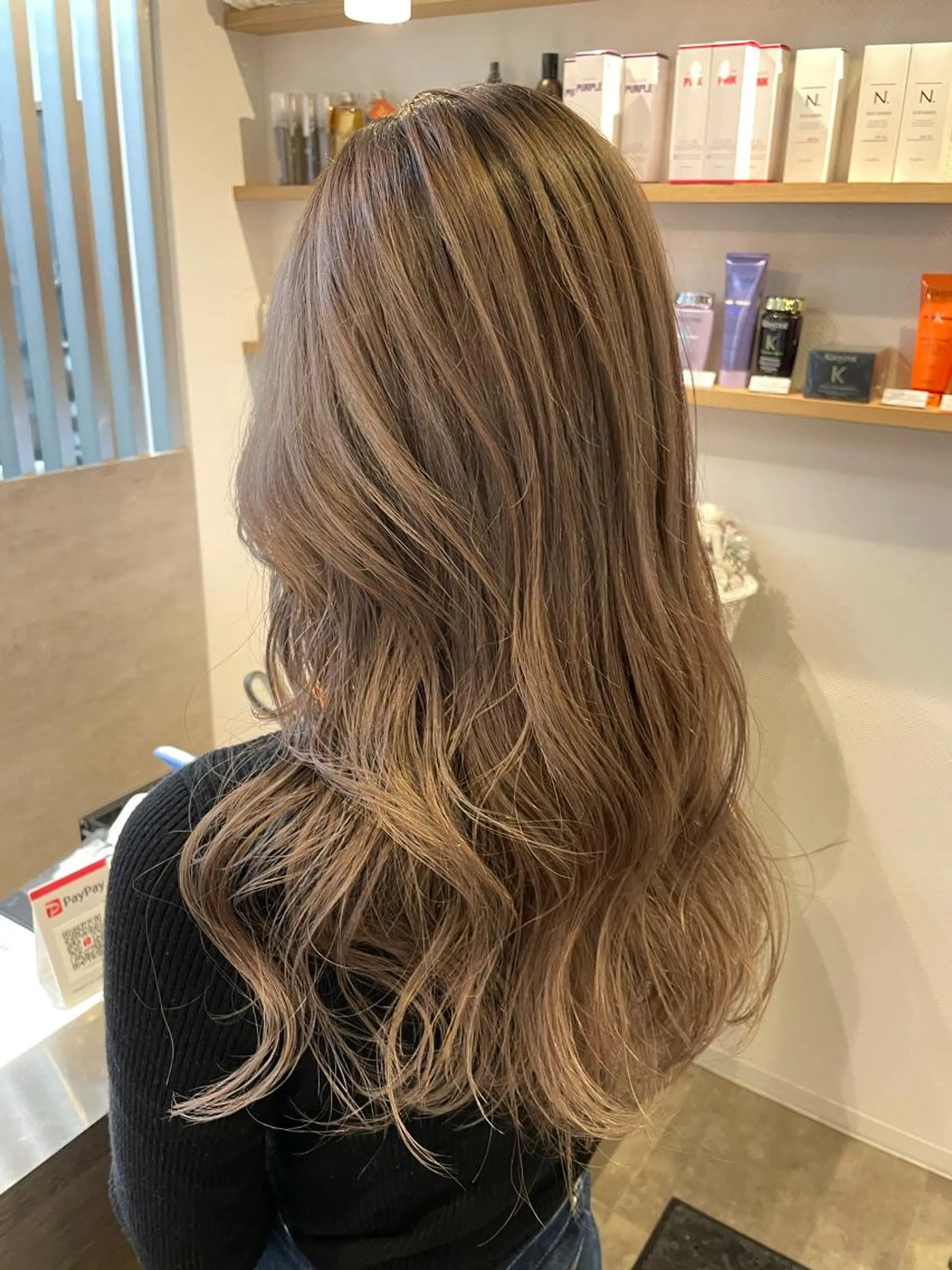 カラー ヘアカラー トリートメント 髪質改善N°rico 杉本怜美のヘアスタイル