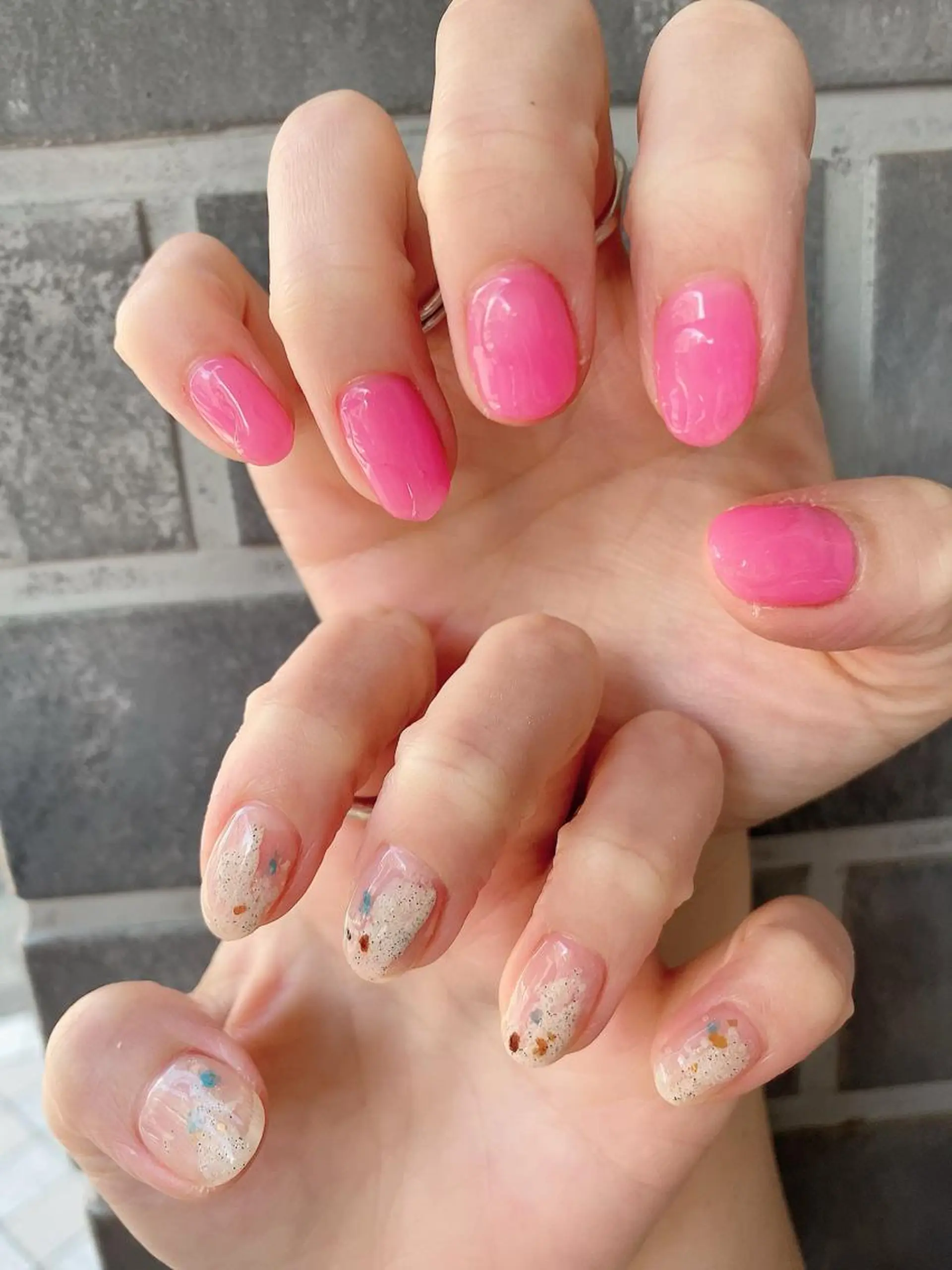 ネイル 持ち込み フットネイル フジタ エリカのネイルデザイン