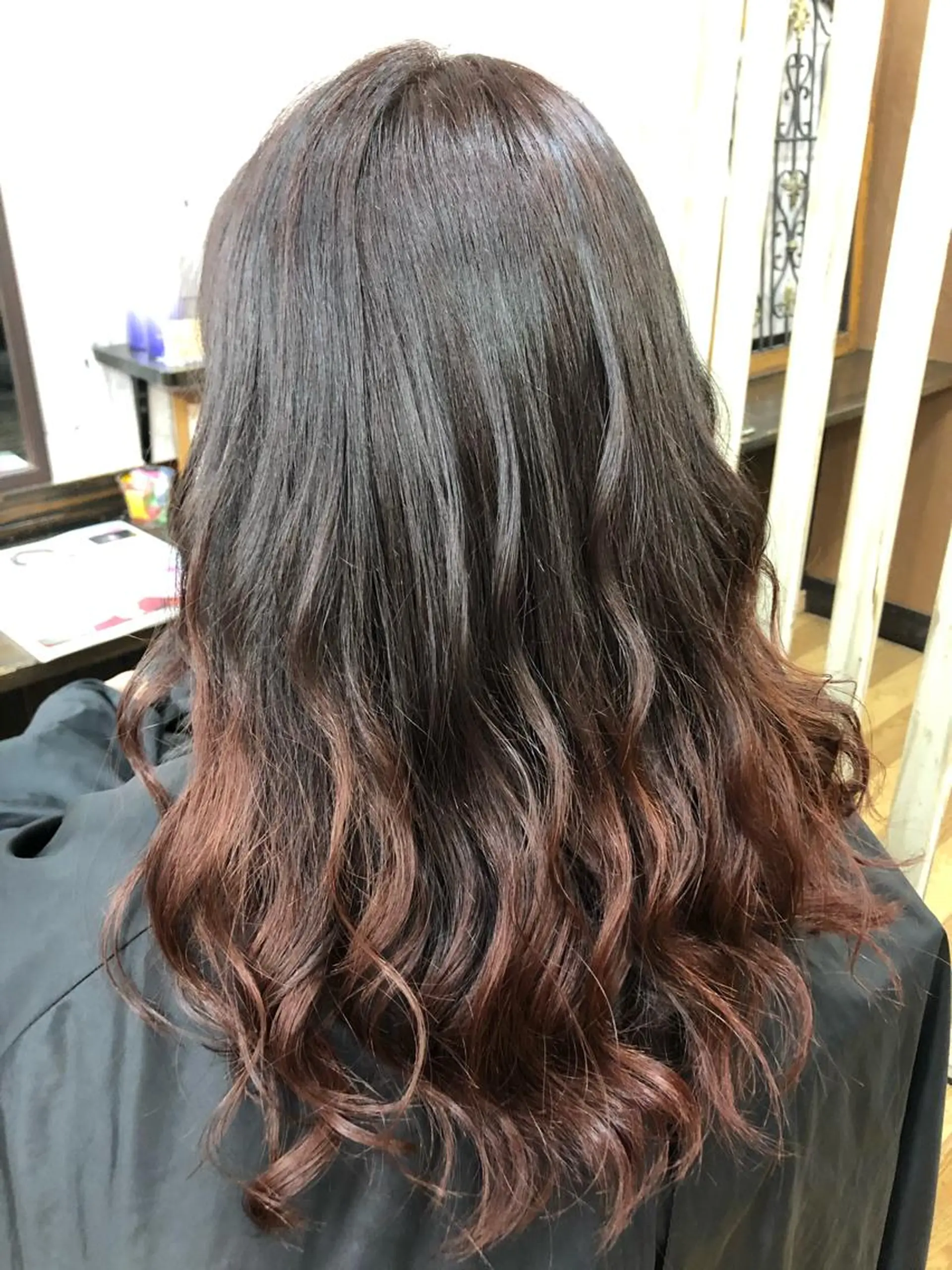 ロング カラー グラデーションカラー ピンクカラー ATOLL所属・ATOLL 武藤のヘアスタイル