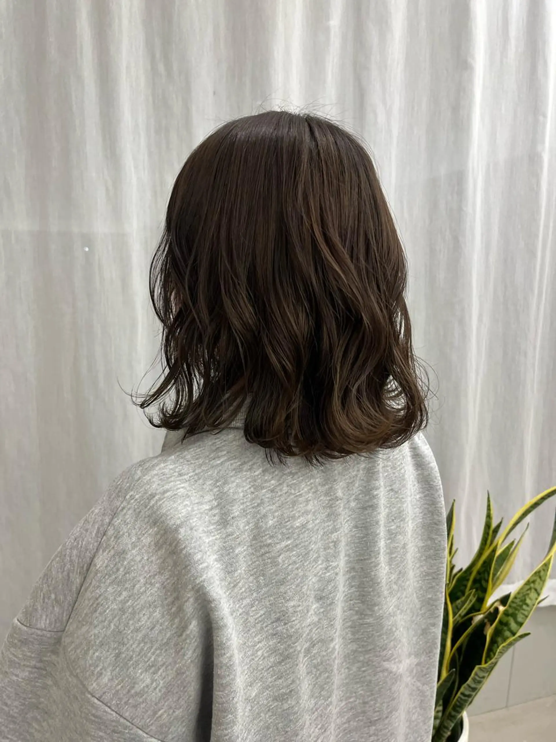 カラー 瀬長なおみ U too e'sのヘアスタイル