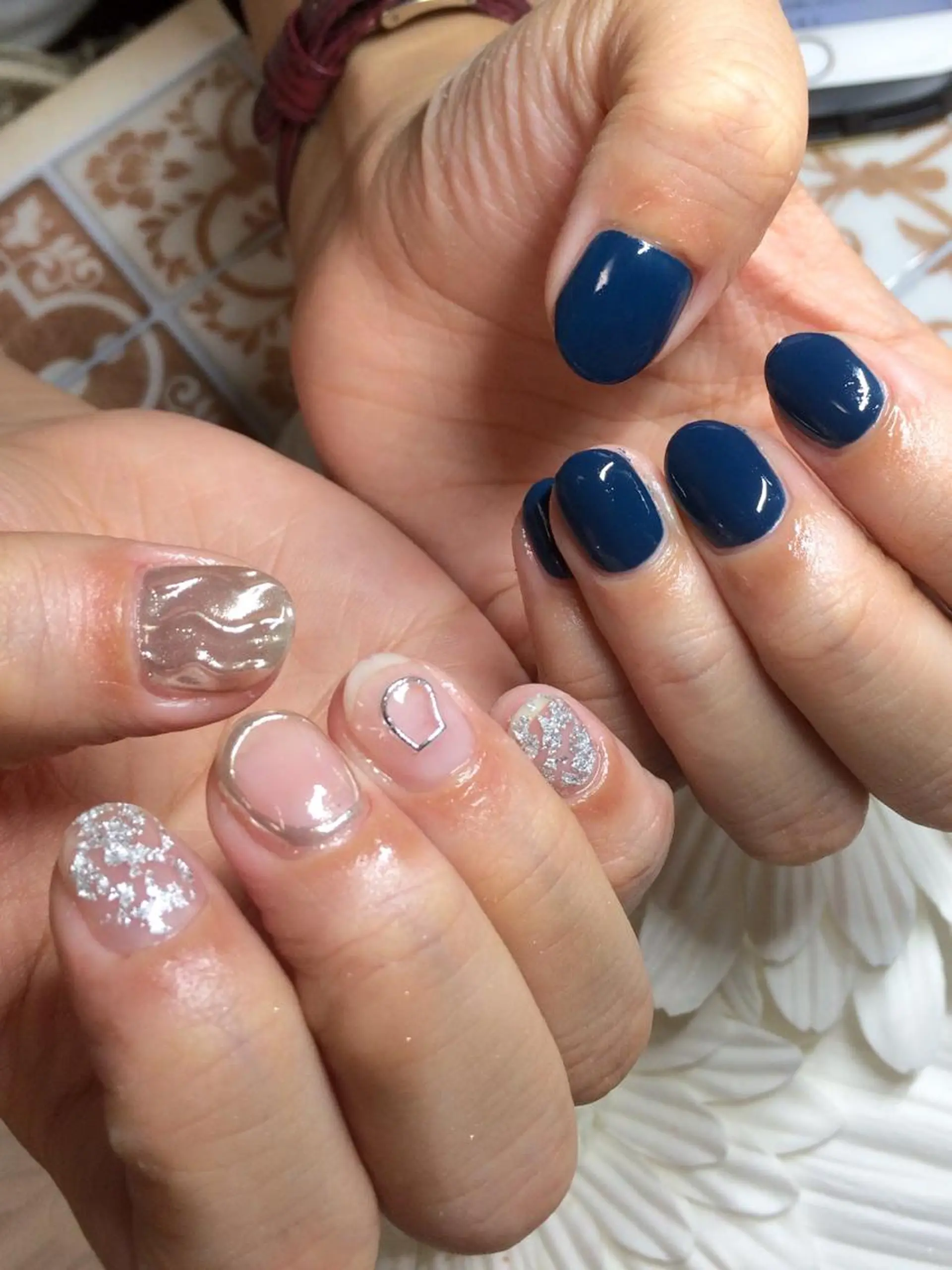ネイル ニュアンスネイル Nailsalon E's cafeのネイルデザイン