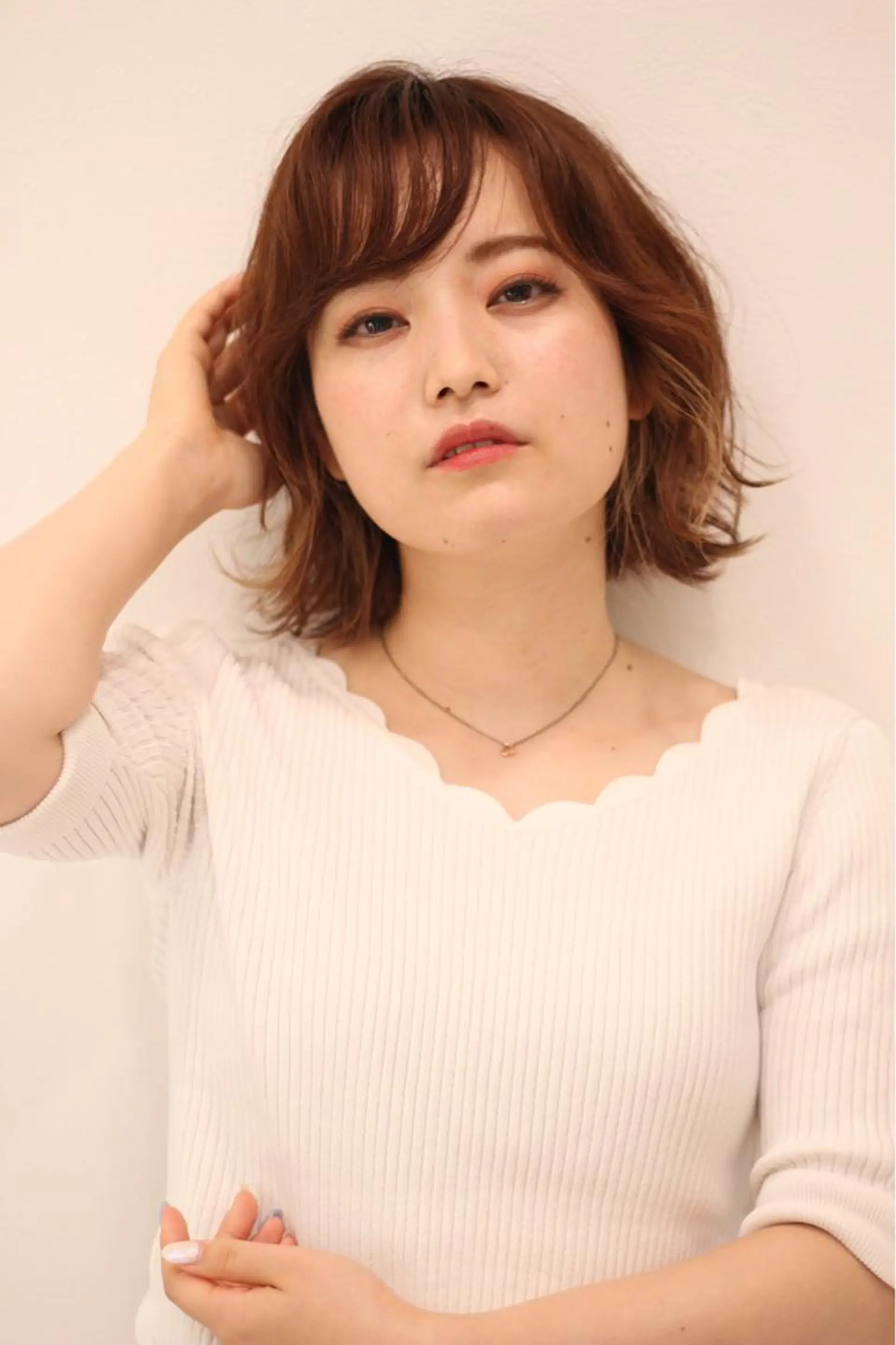 ショート ヘアアレンジ neaf【六本木】所属・韓国/愛されレイヤー 六本木/yuri🎀のヘアスタイル