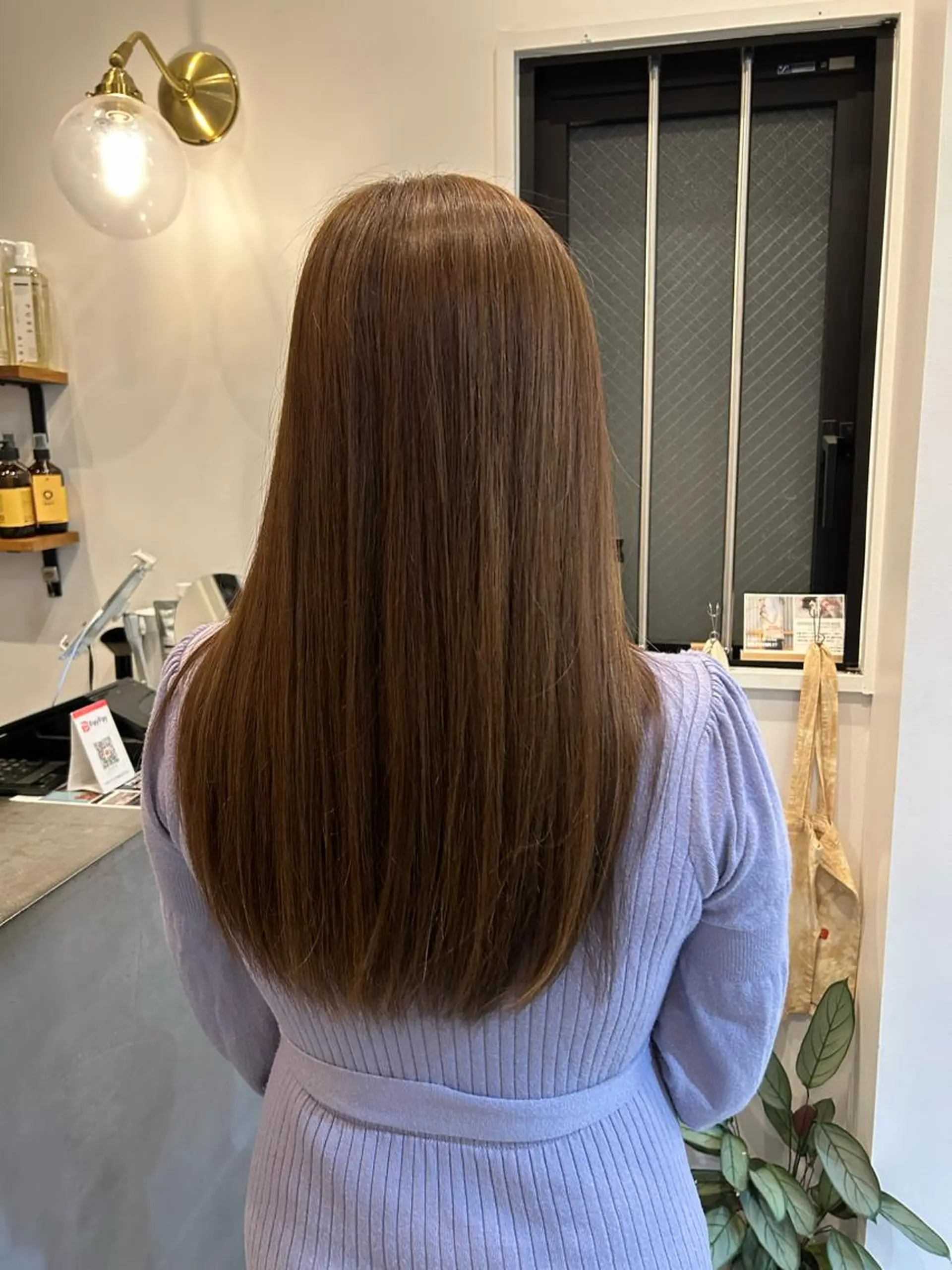 ロング レイヤーパーマ/ 顔周りカット🎀メイのヘアスタイル