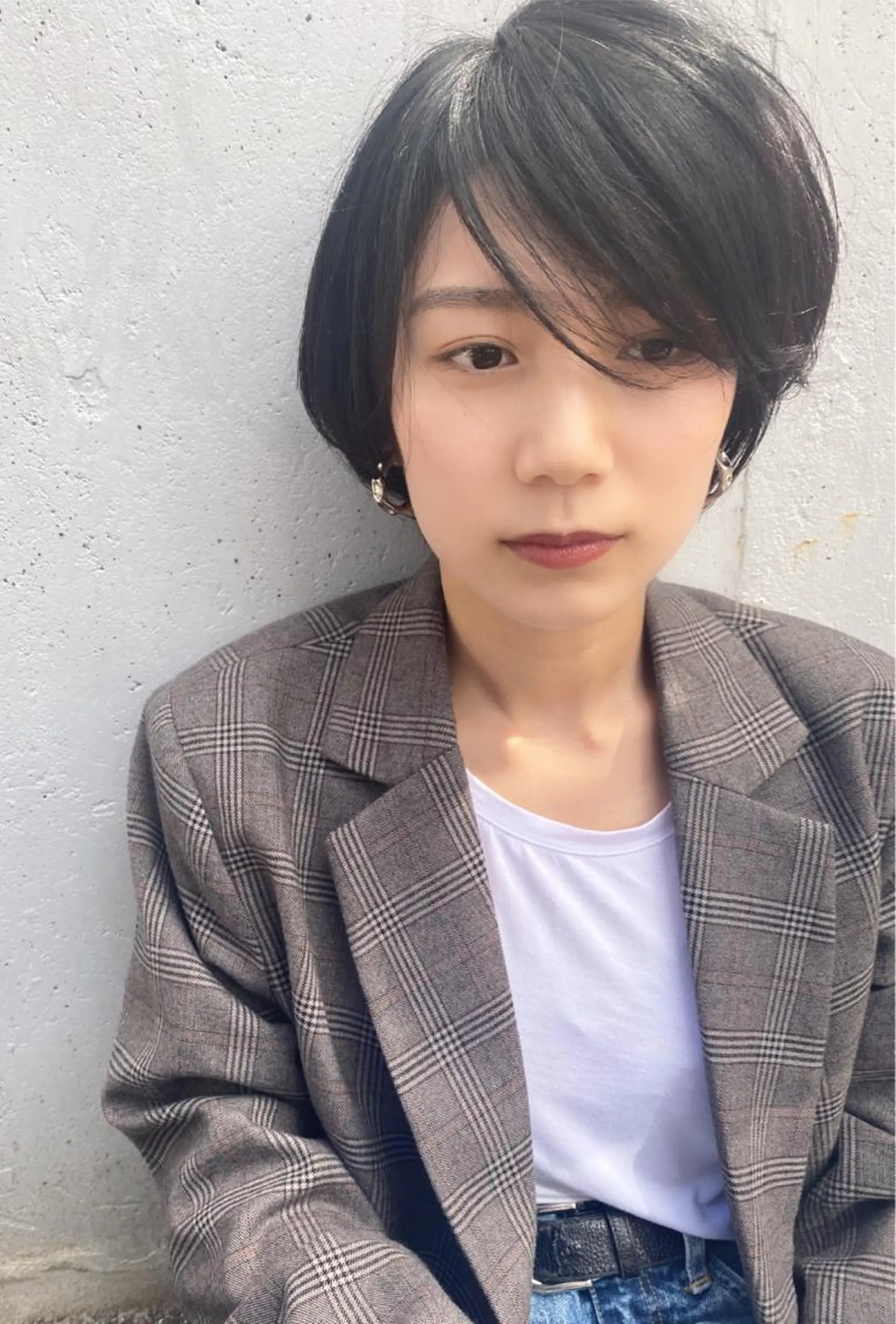 ショート カラー ショートヘア カット 山崎 雄太のヘアスタイル