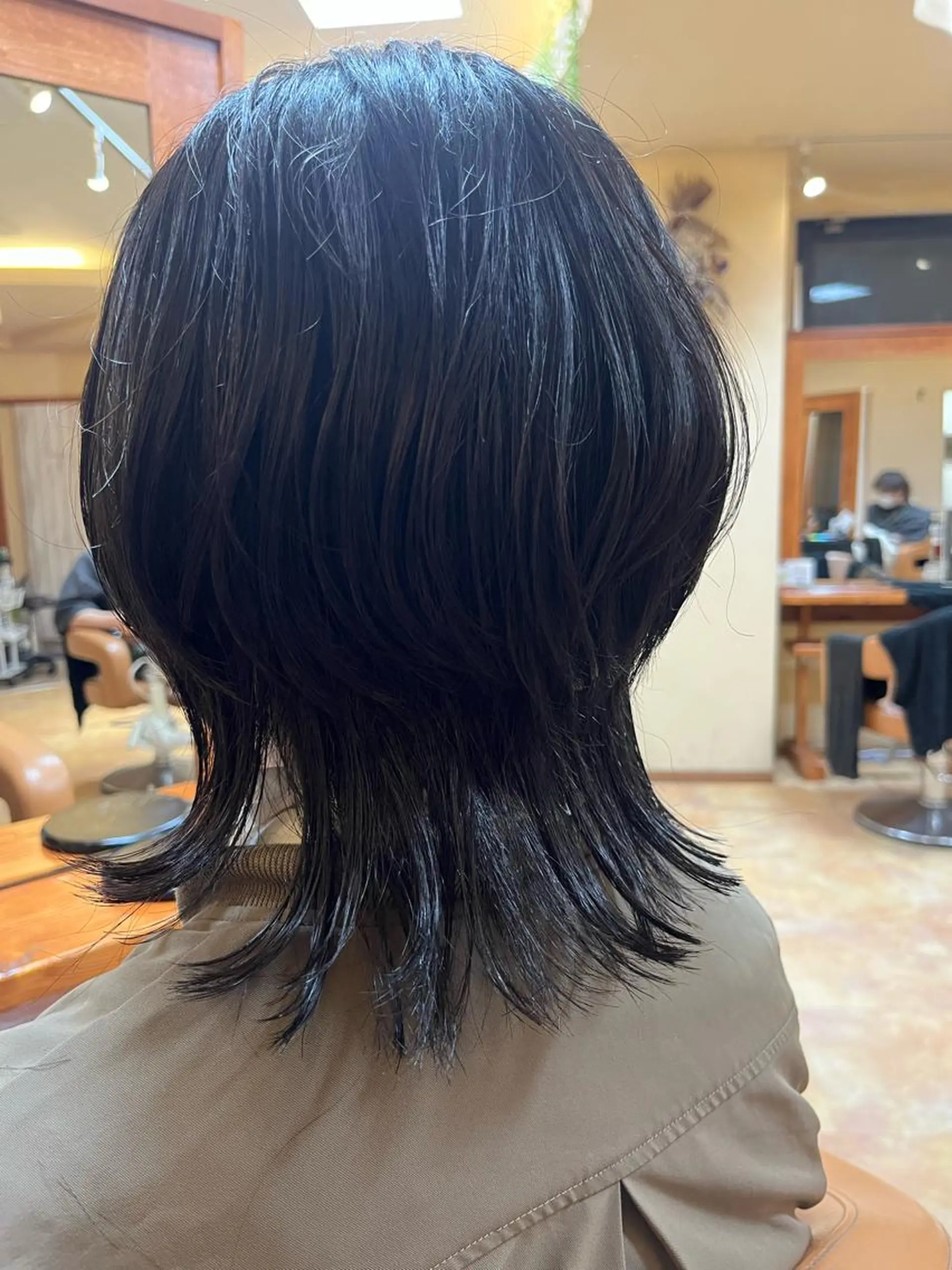 ミディアム ウルフカット 田畑 優希のヘアスタイル