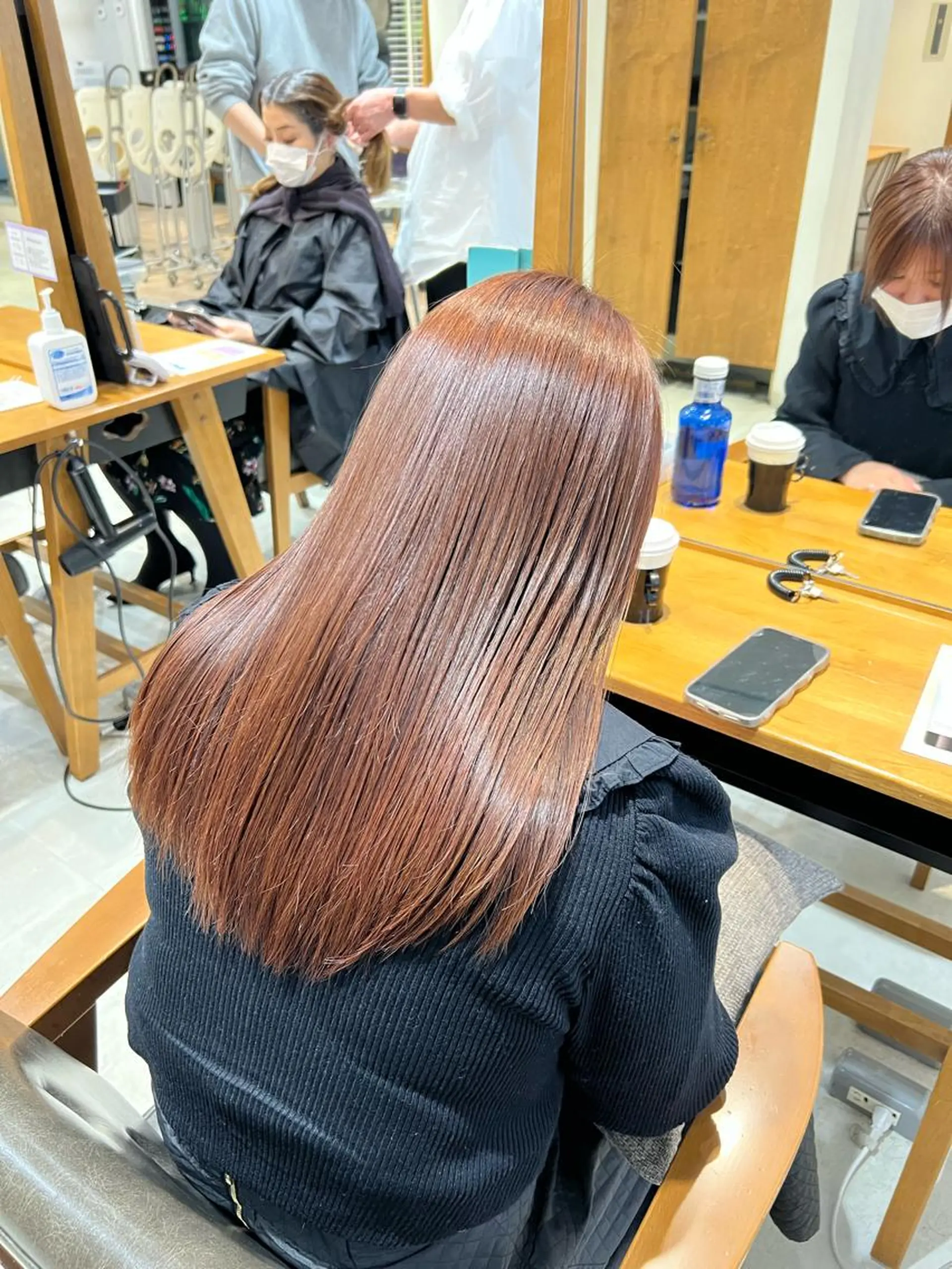 セミロング カット ヘアカラー トリートメント i.blue所属・縮毛矯正特化/ 髪質改善/だいすけのヘアスタイル