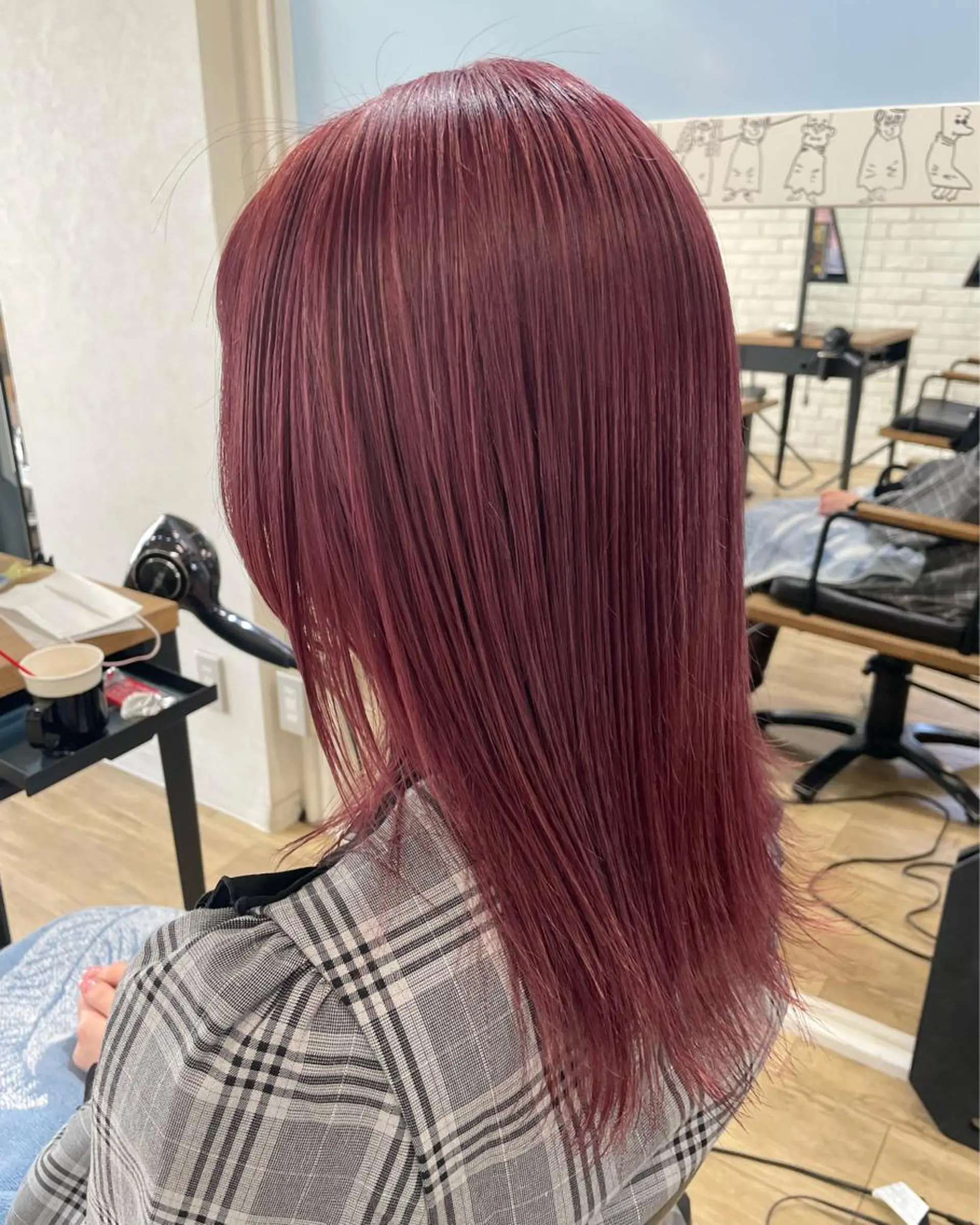 ミディアム カラー カット パーマ kisai BUZZ所属・岬 弘人のヘアスタイル