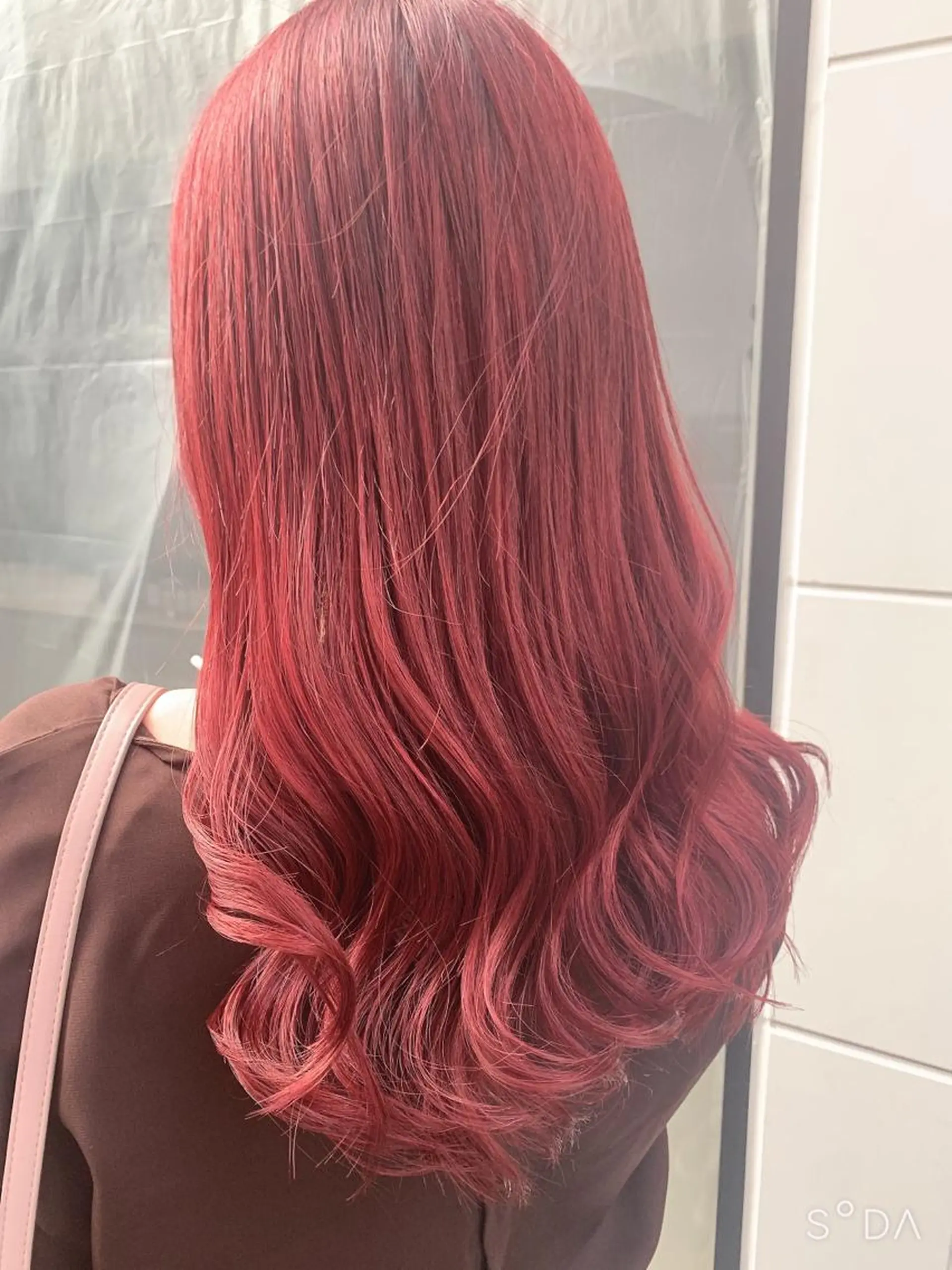 ロング カラー 乾かすだけでサラ艶に /髪質改善西村涼太のヘアスタイル