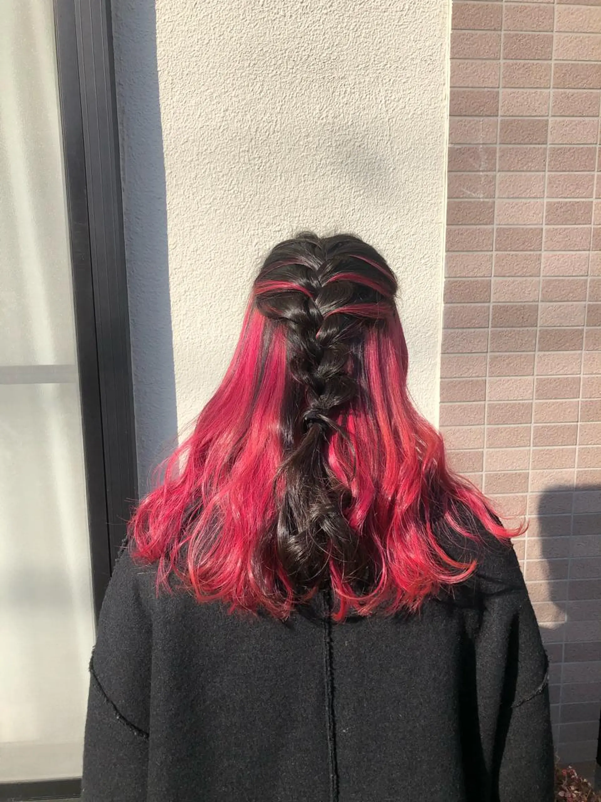 セミロング カラー インナーカラー 大阪長居🌱野見山 卓也のヘアスタイル