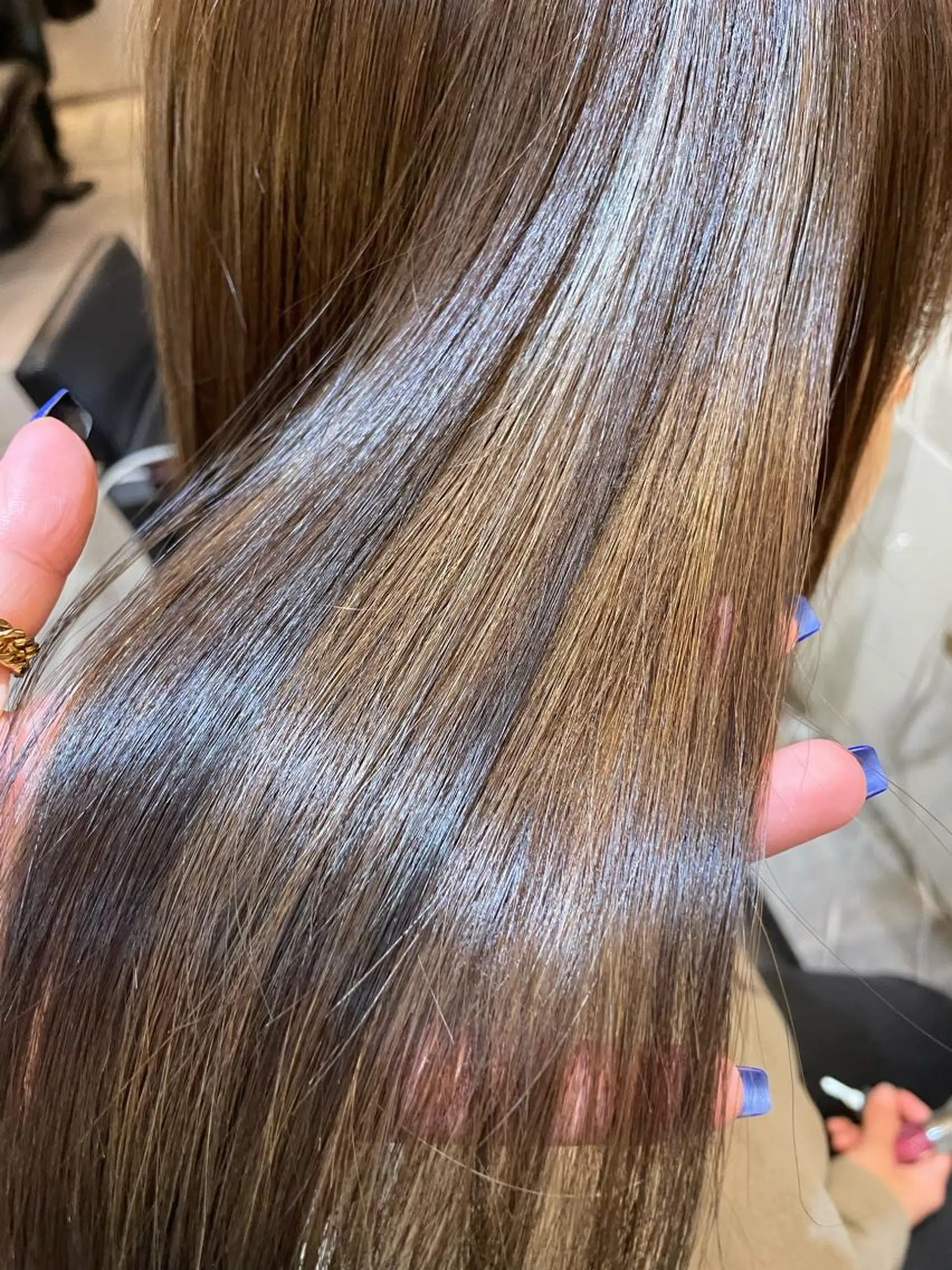 ロング カラー ヘアカラー トリートメント 🍓 JURiA 🍓のヘアスタイル