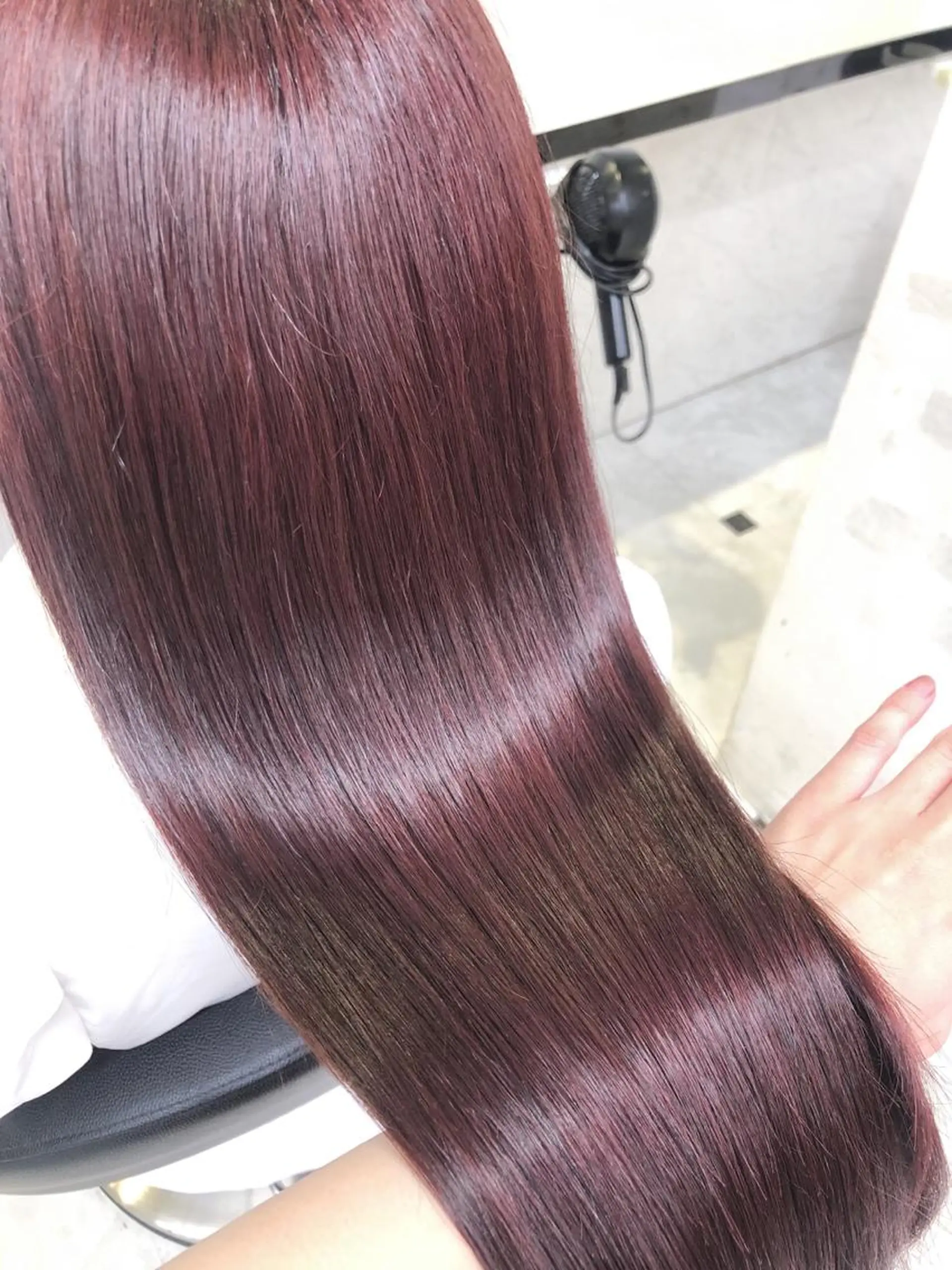 ロング 縮毛矯正 💖ダブルカラー💖 chihiro🌷のヘアスタイル