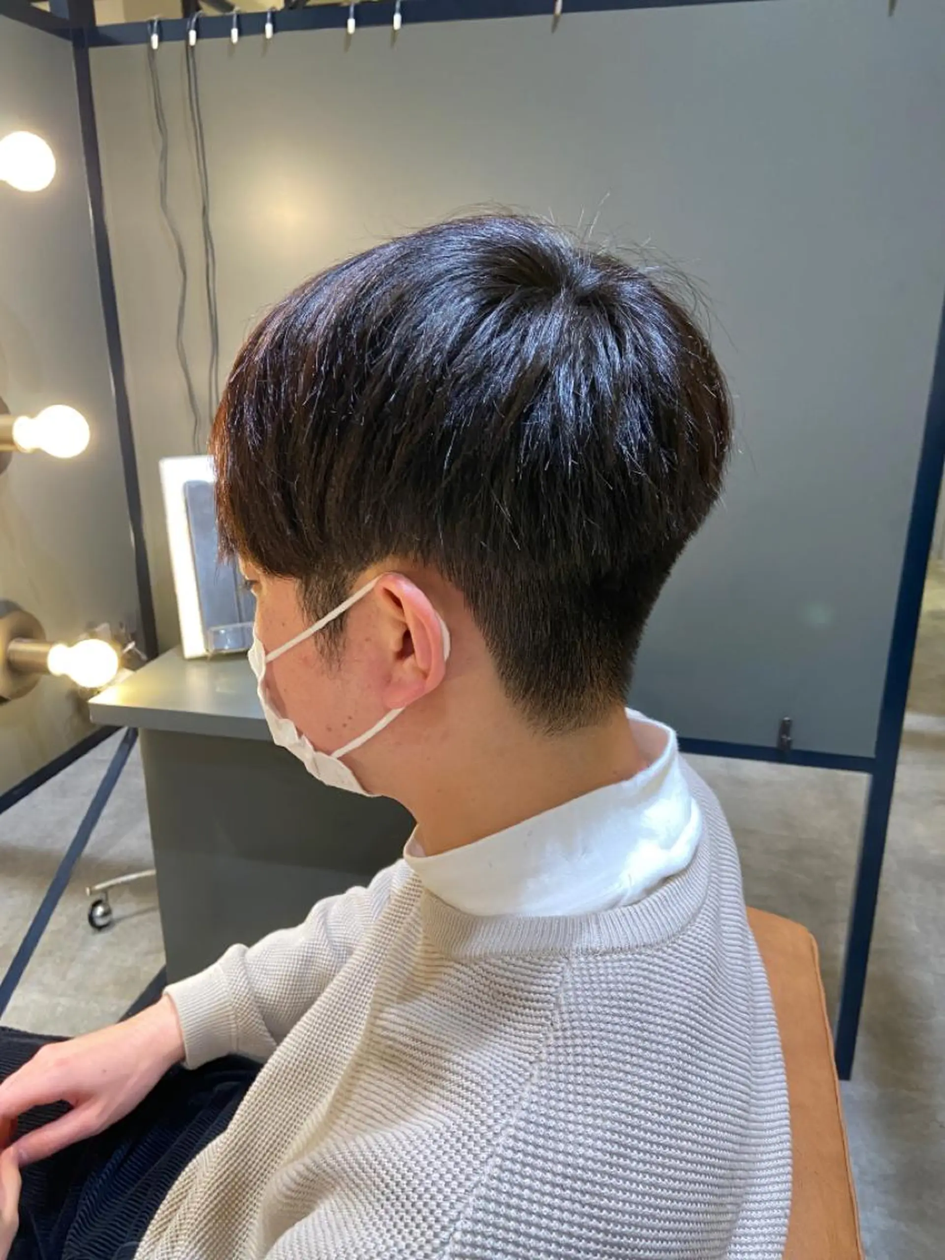 メンズ マッシュ ノイシキ サキのヘアスタイル