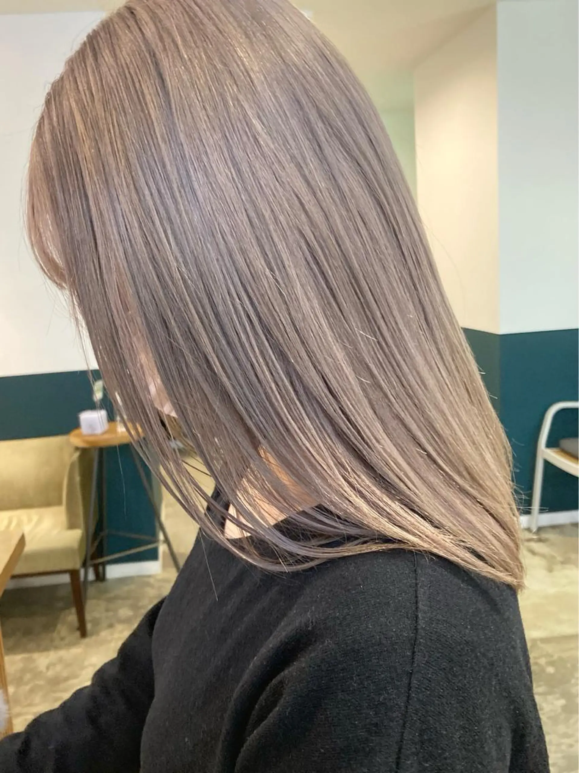 セミロング ヘアカラー カラーリスト菅野 竜矢🌈のヘアスタイル