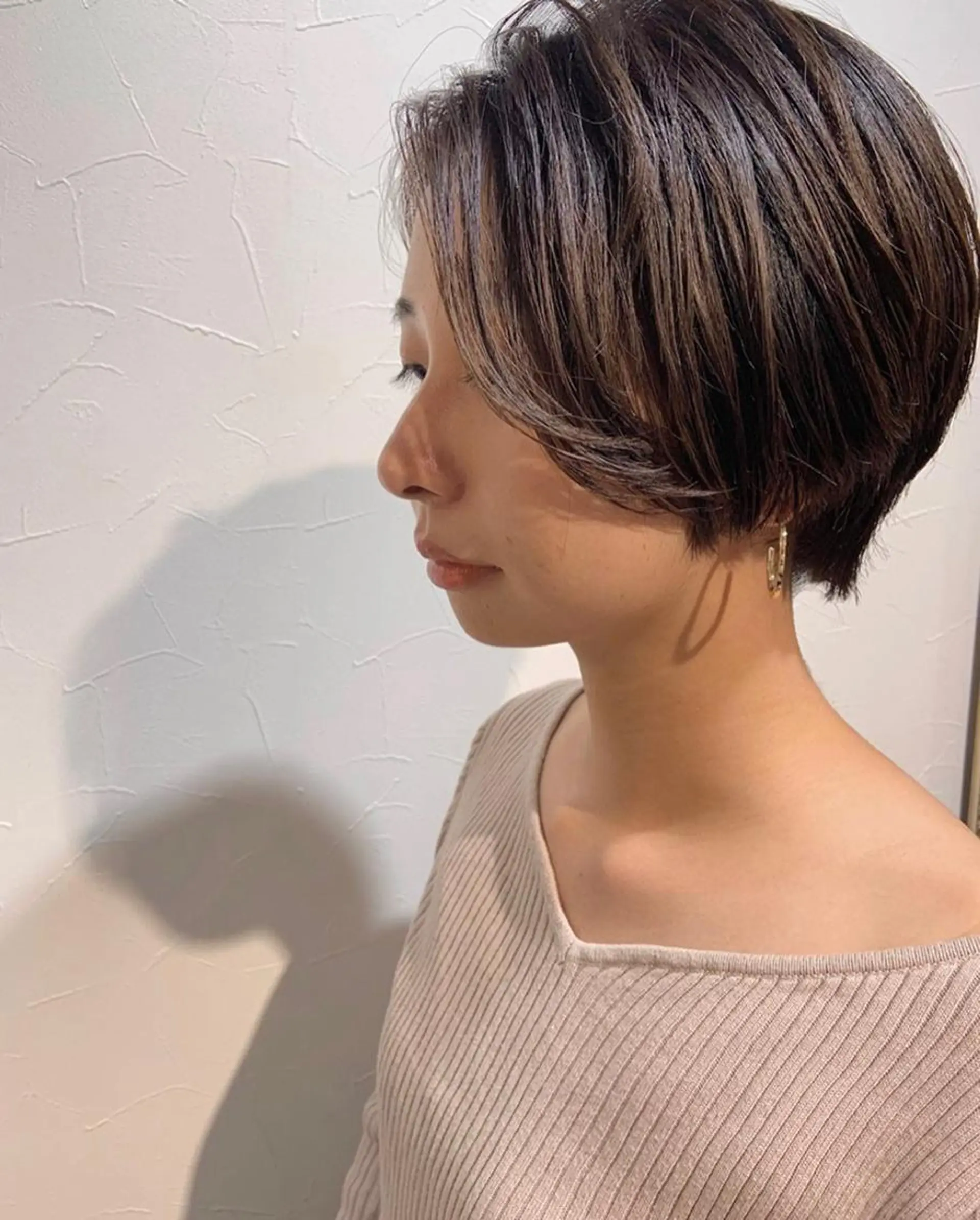 ショート ハンサムショート ショートヘア ♡ma ki♡のヘアスタイル