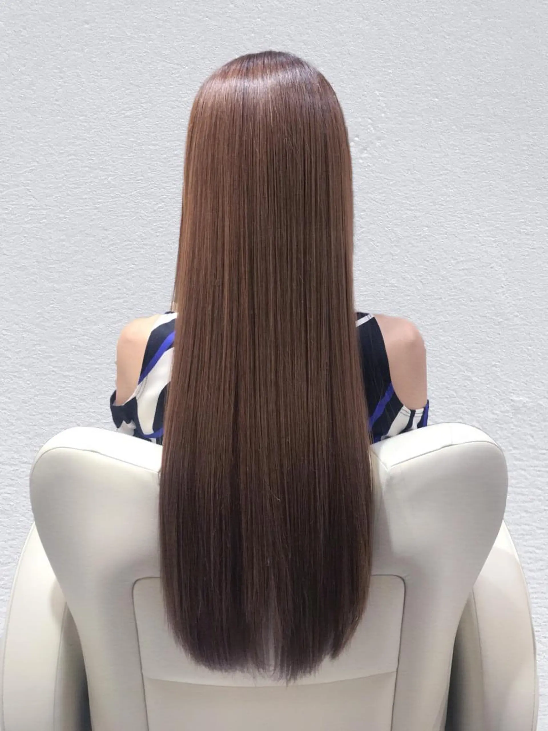 セミロング パーマ カラー セミロングパーマ バレイヤージュ ブリーチ ケアブリーチ デザインカラー トリートメント ROW町田🌹 大人可愛い/艶髪改善のヘアスタイル