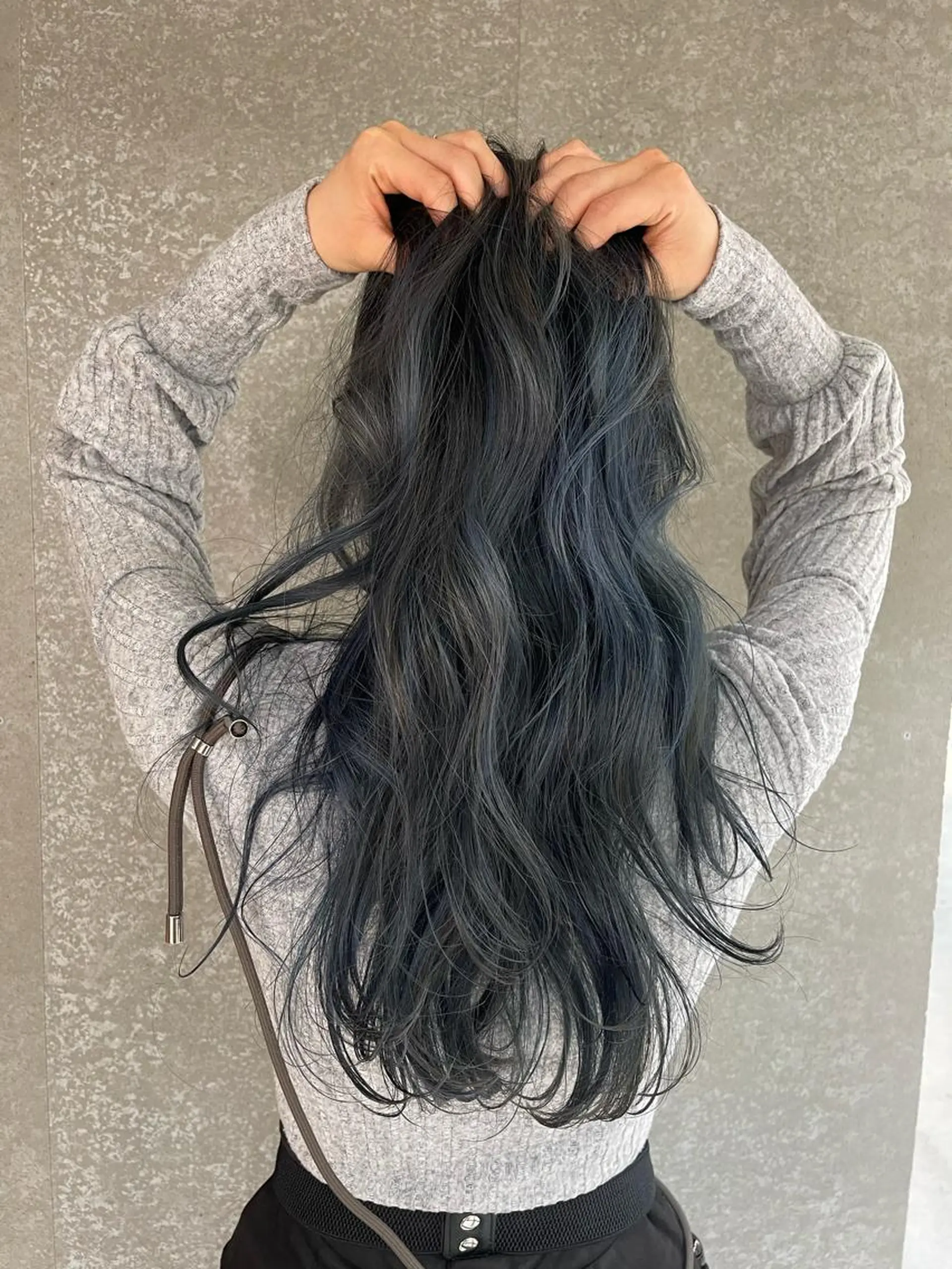 ミディアム カット ヘアカラー fil横浜店長パーマ ブリーチ特化TOMOのヘアスタイル
