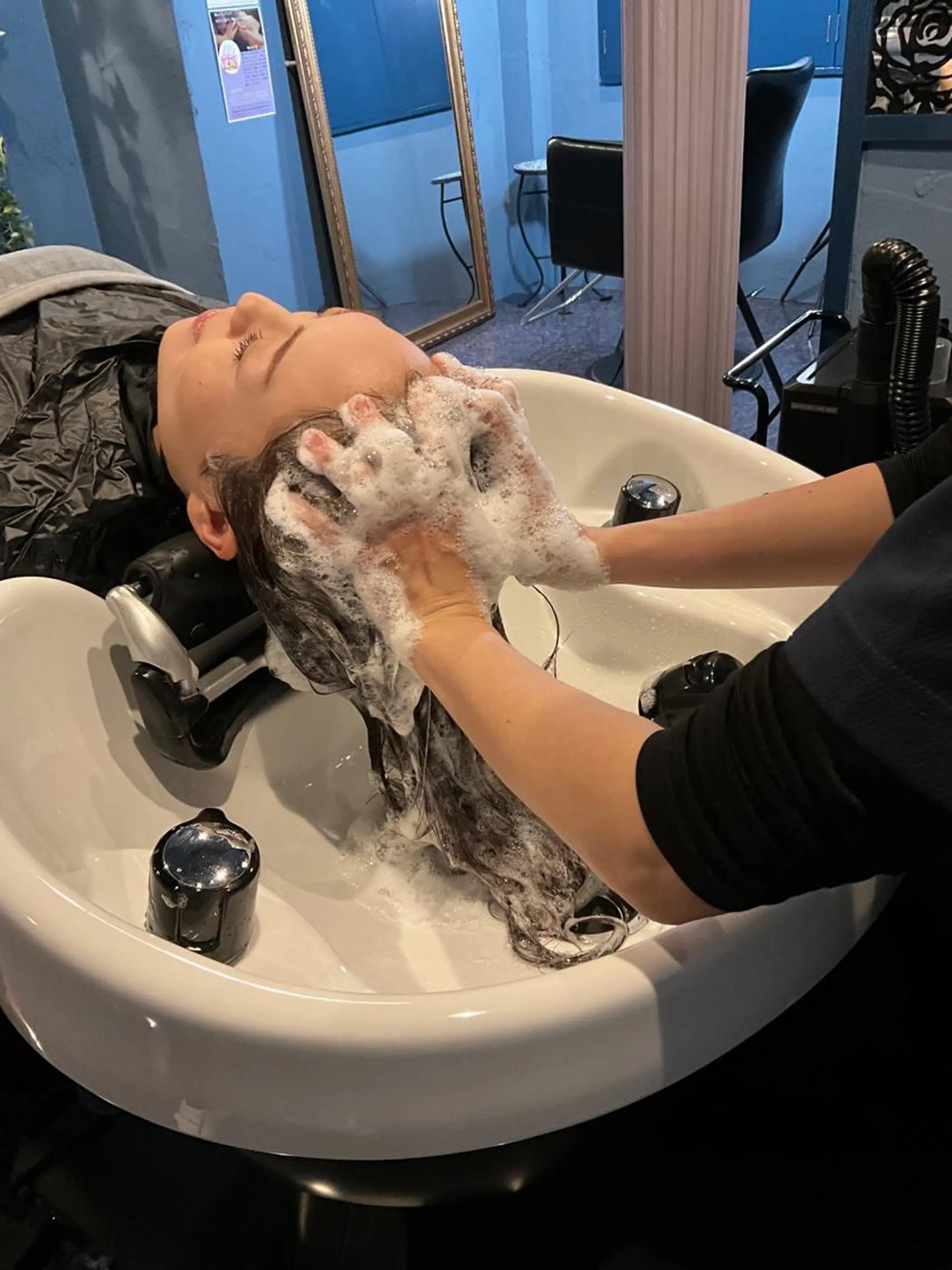 ロング カット トリートメント ヘッドスパ 髪屋HeadspaBeauty所属・杉木 真理のヘアスタイル