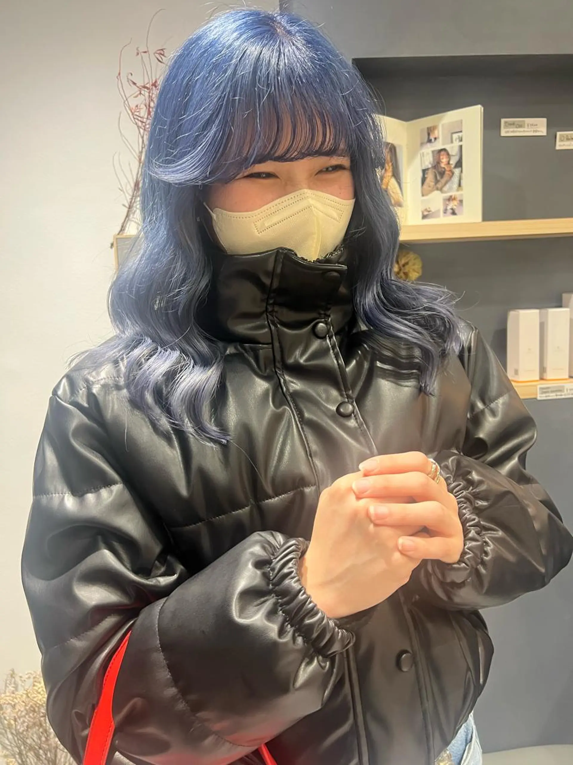 ロング カット ヘアカラー トリートメント AI TOKYO　S所属・mizuki 【韓国レイヤー】のヘアスタイル