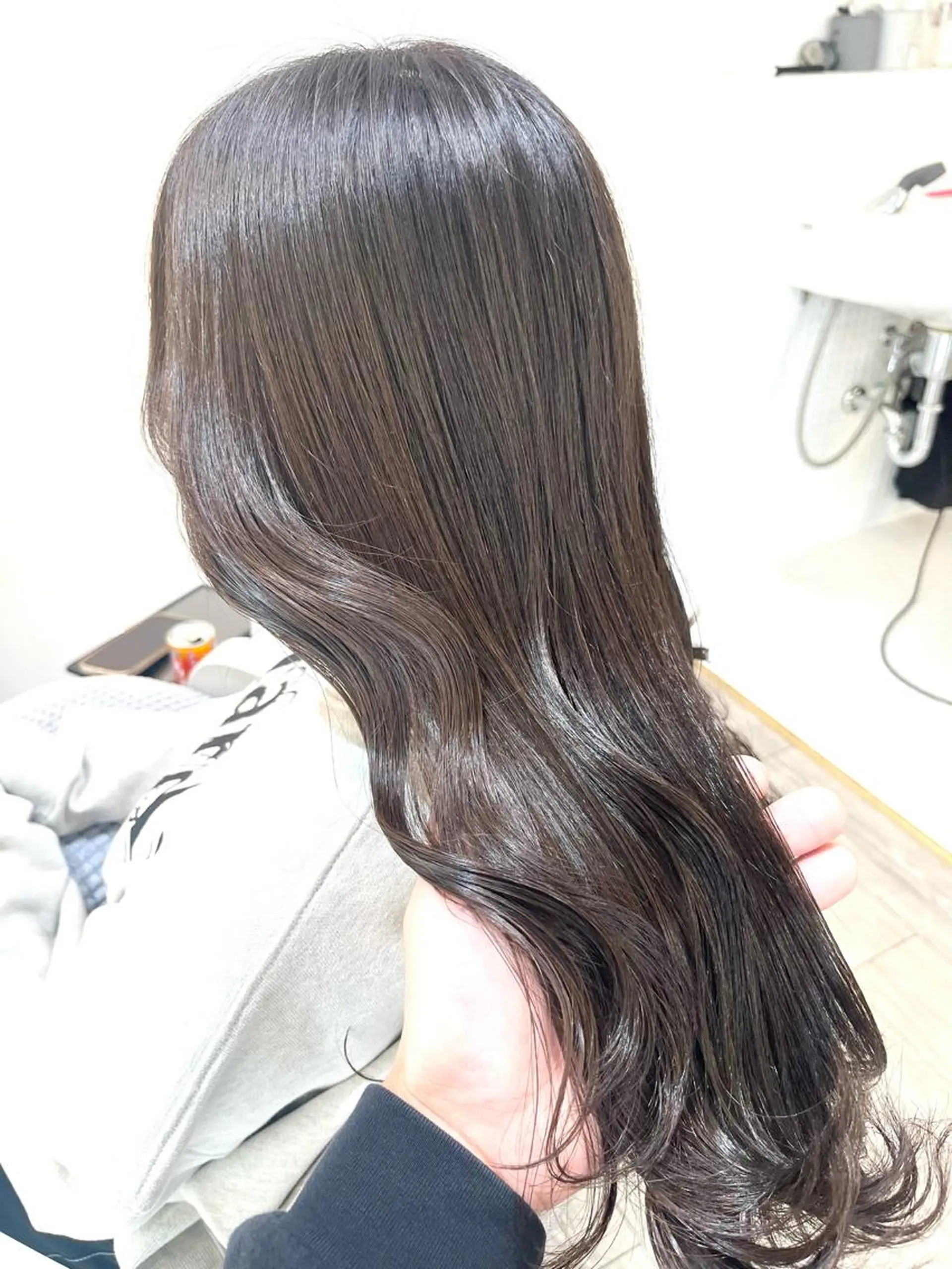 ロング 柴田 翔伍のヘアスタイル