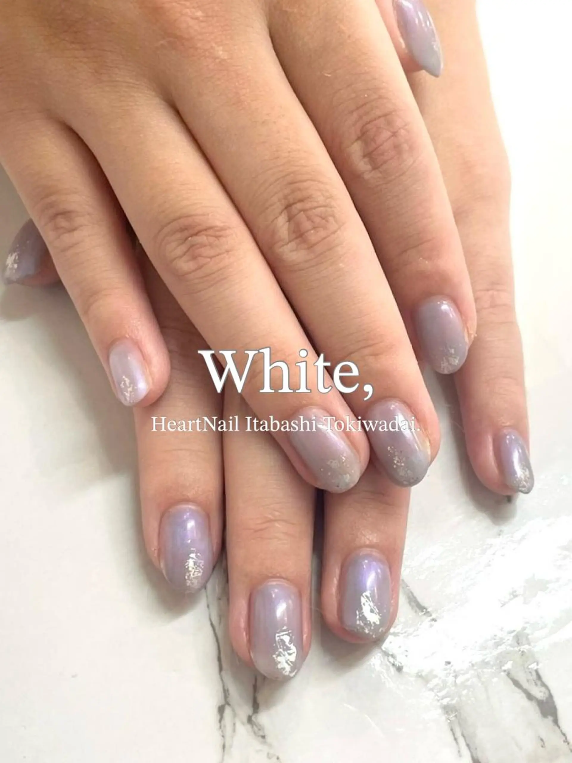 ネイル アートネイル ラメ(グリッター) ラメグラデーション マグネットネイル ワンカラーネイル ハンドネイル ハンドケア はあとねいる 板橋ときわ台店のネイルデザイン