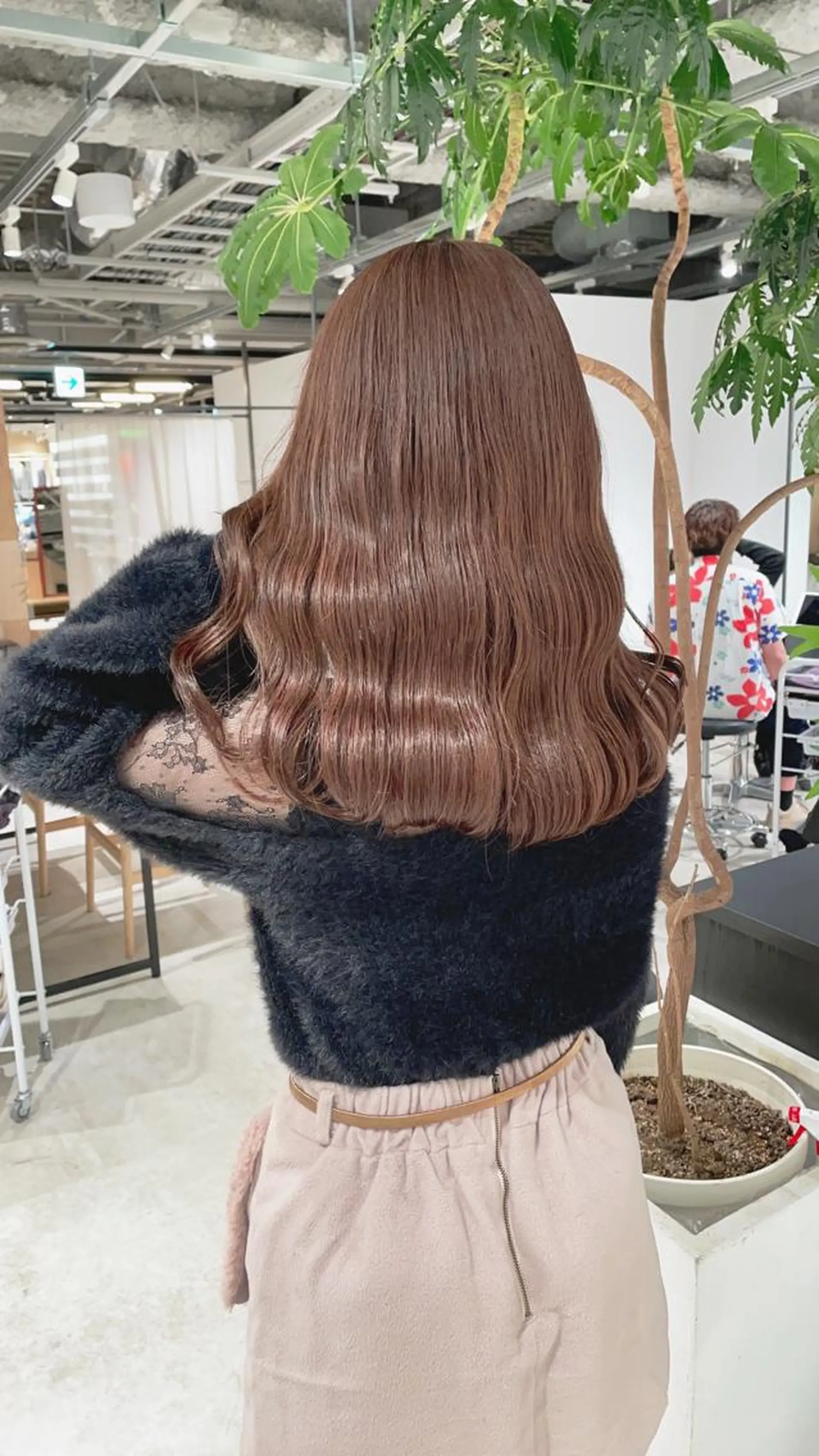 セミロング カラー ブリーチ ブリーチなしカラー ヘアカラー トリートメント 渋谷:インナーカラー ／🍒エリカ🍒のヘアスタイル