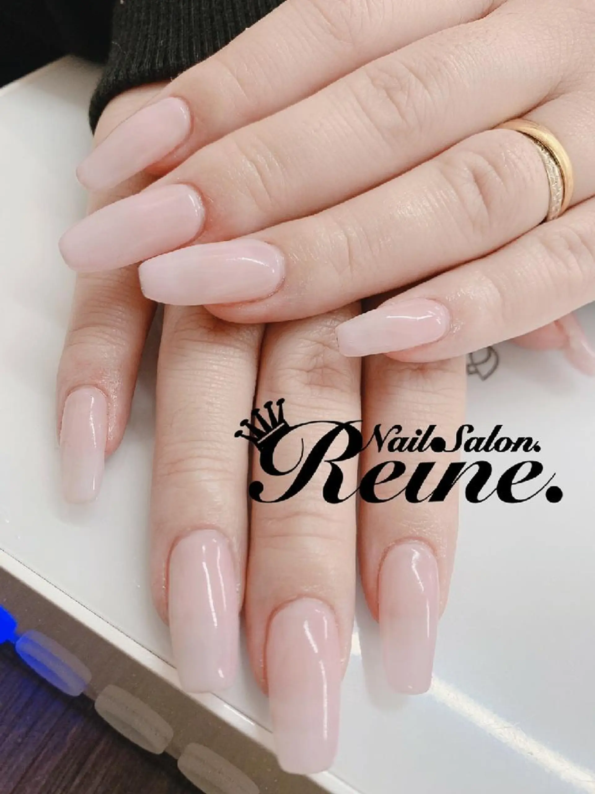 ネイル ワンカラーネイル Nailsalon Reine所属・玉栄 伶奈のネイルデザイン