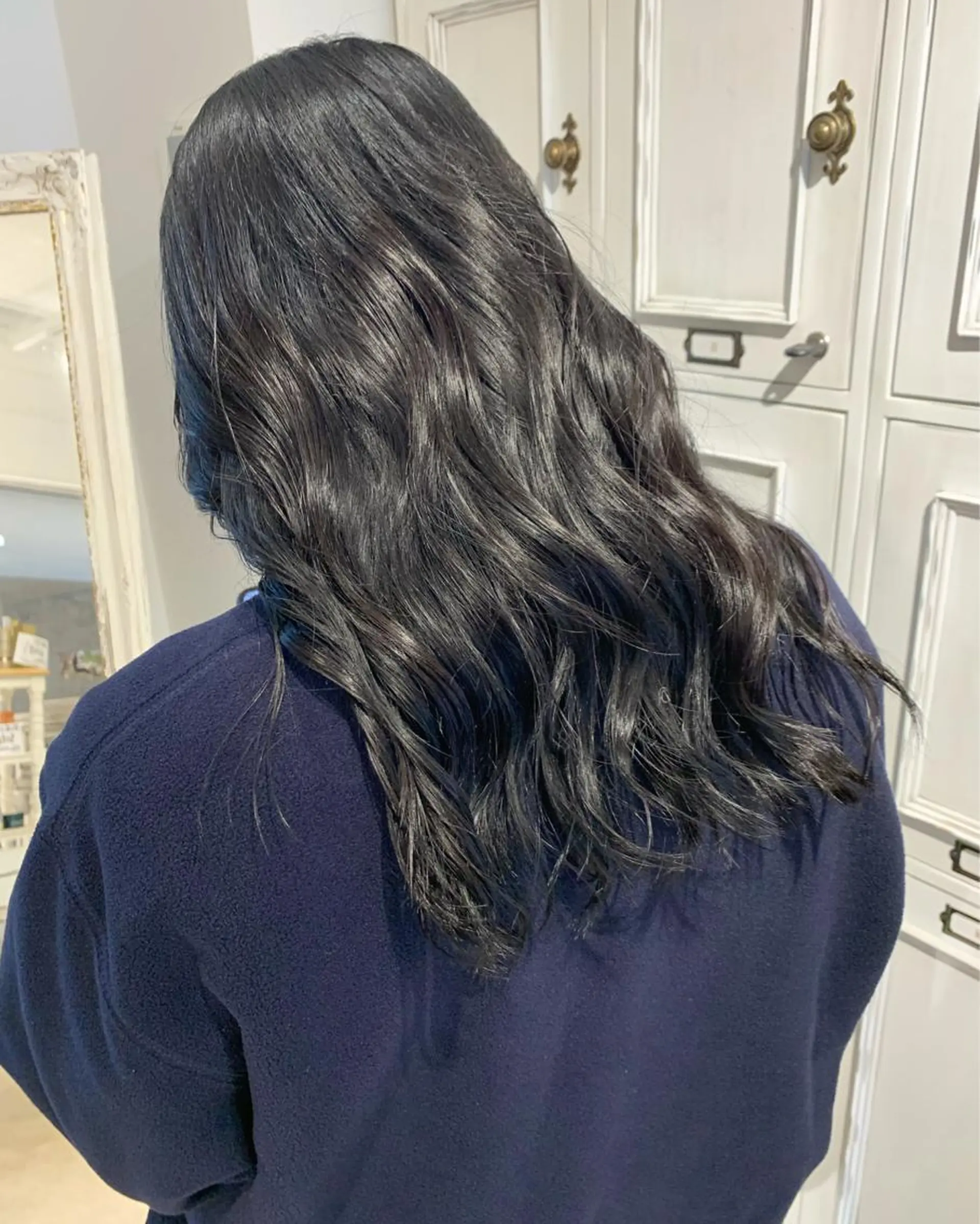 ミディアム カラー ヤマグチ リョウのヘアスタイル