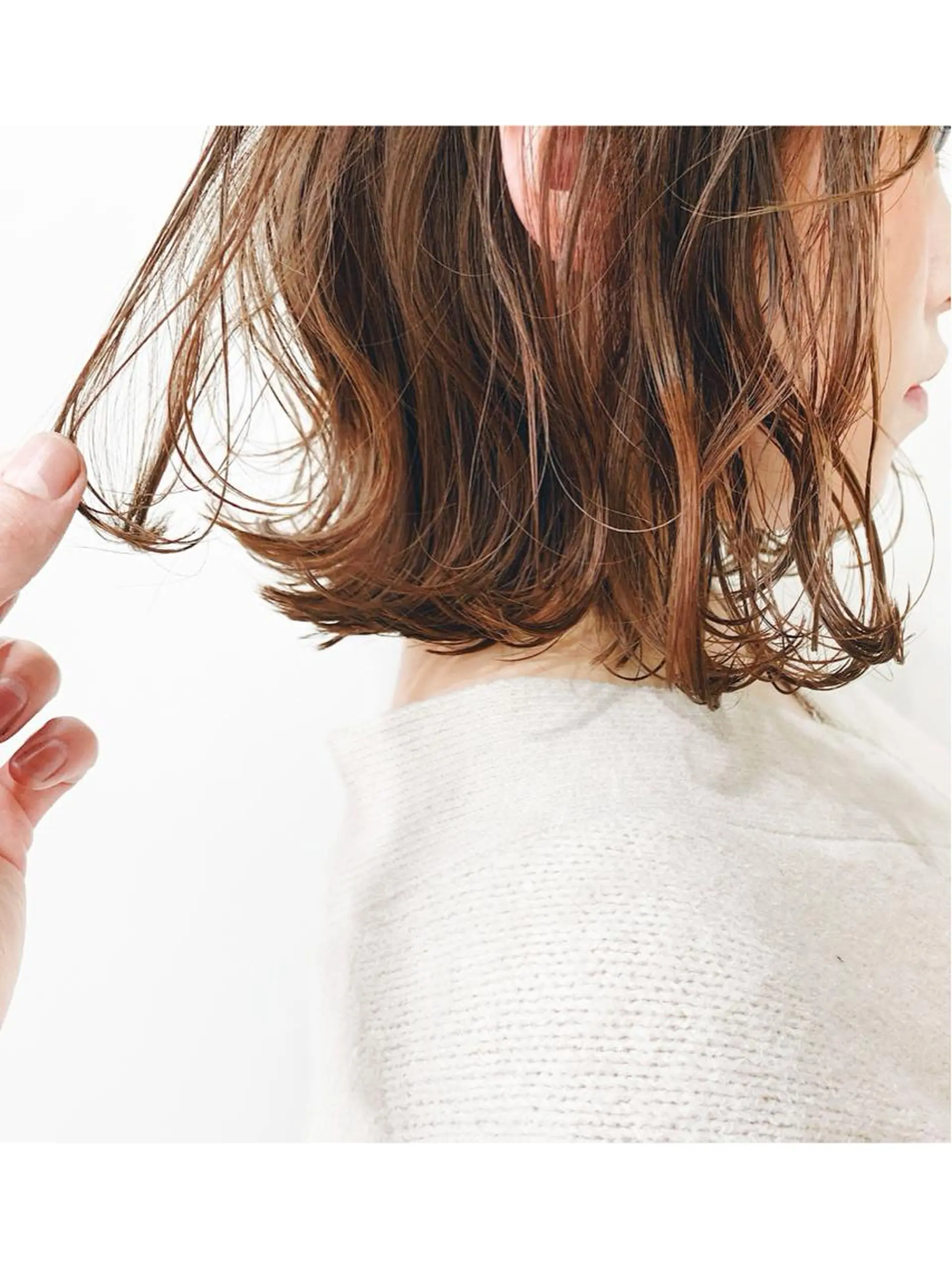 ショート ボブ カット ヘアカラー ハイトーンカラー RYUのヘアスタイル