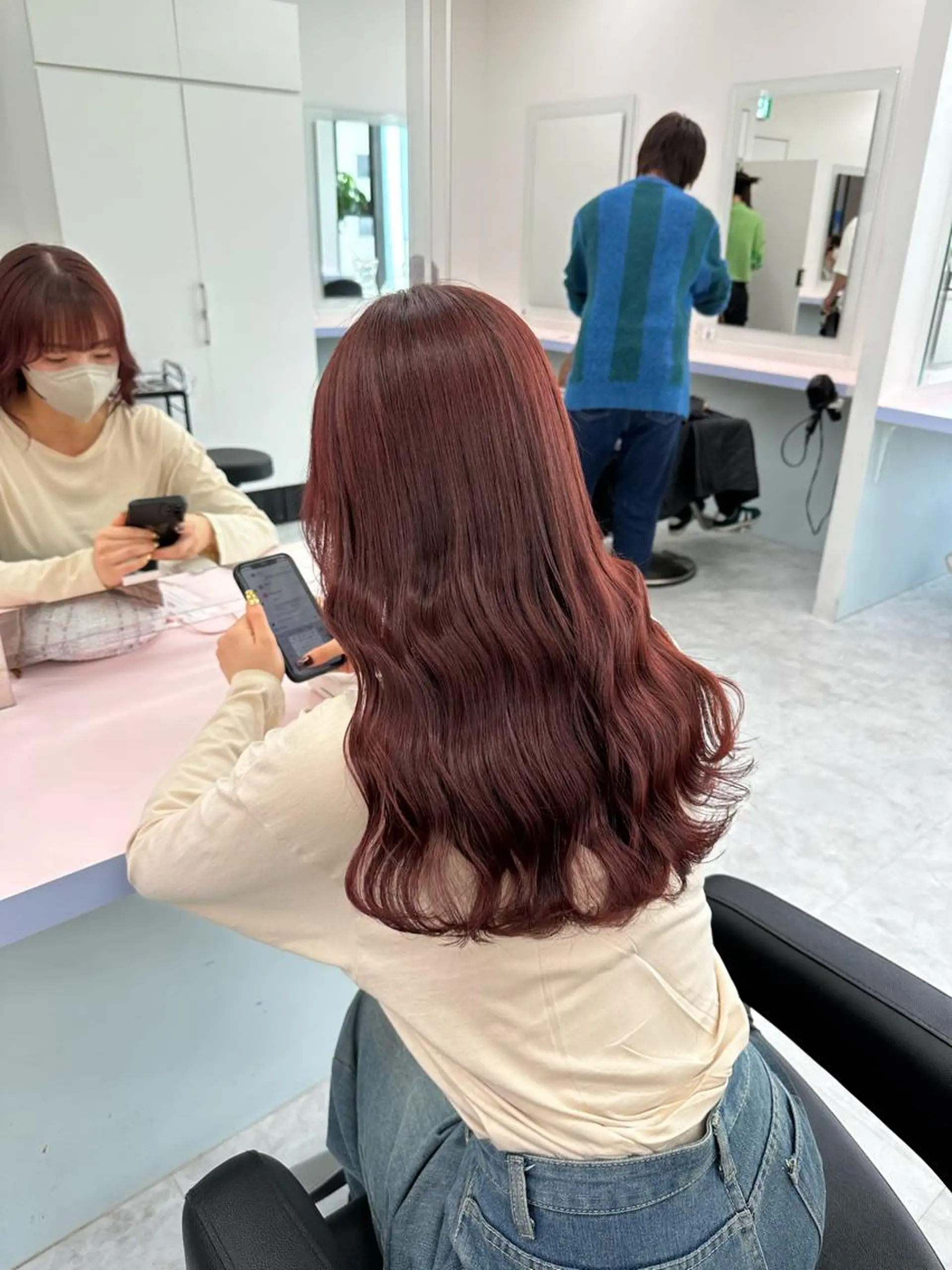 ロング 🥀社内技術講師🥀 稲場皓一のヘアスタイル