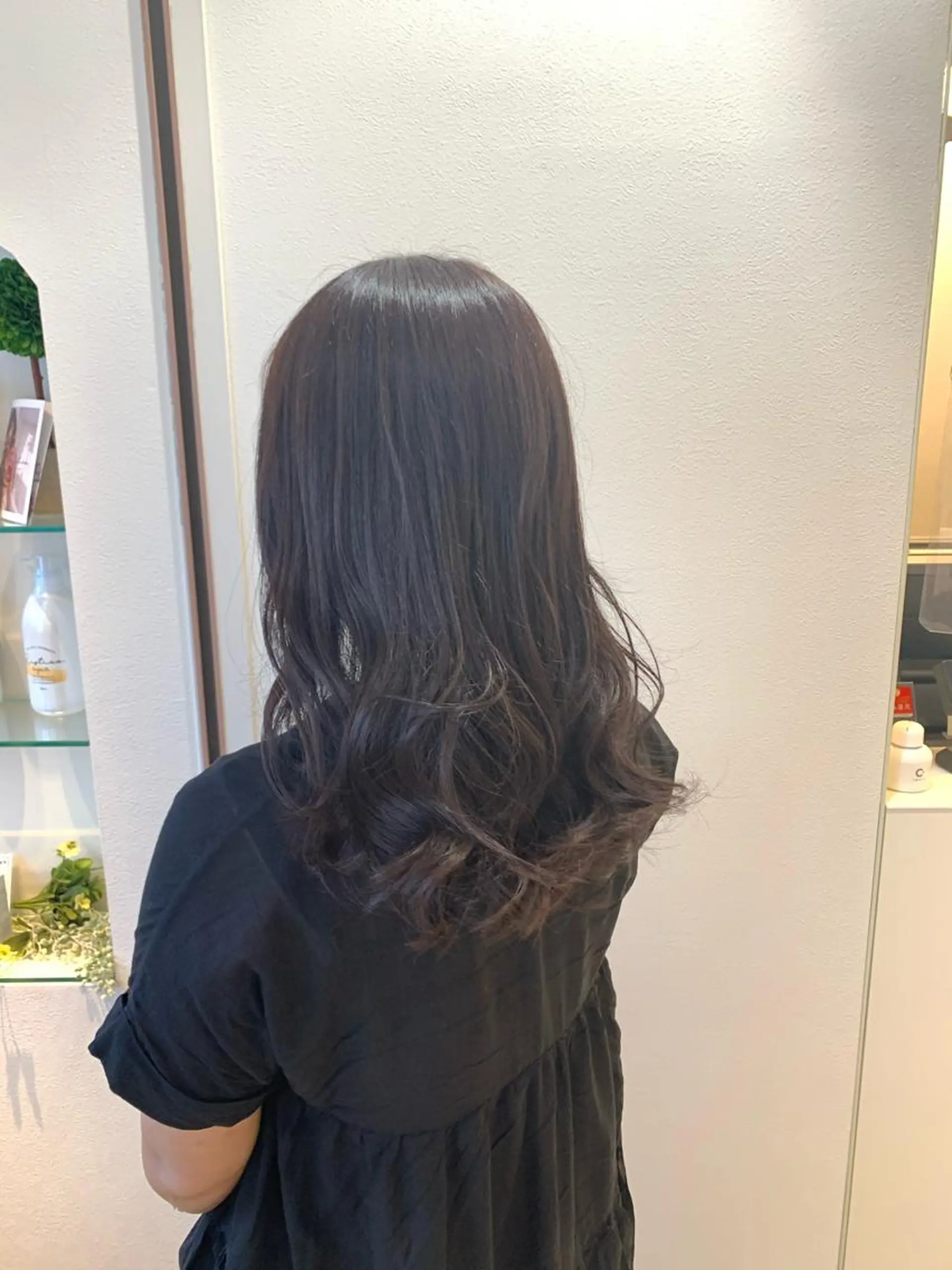 ロング カラー 組藤 沙奈のヘアスタイル