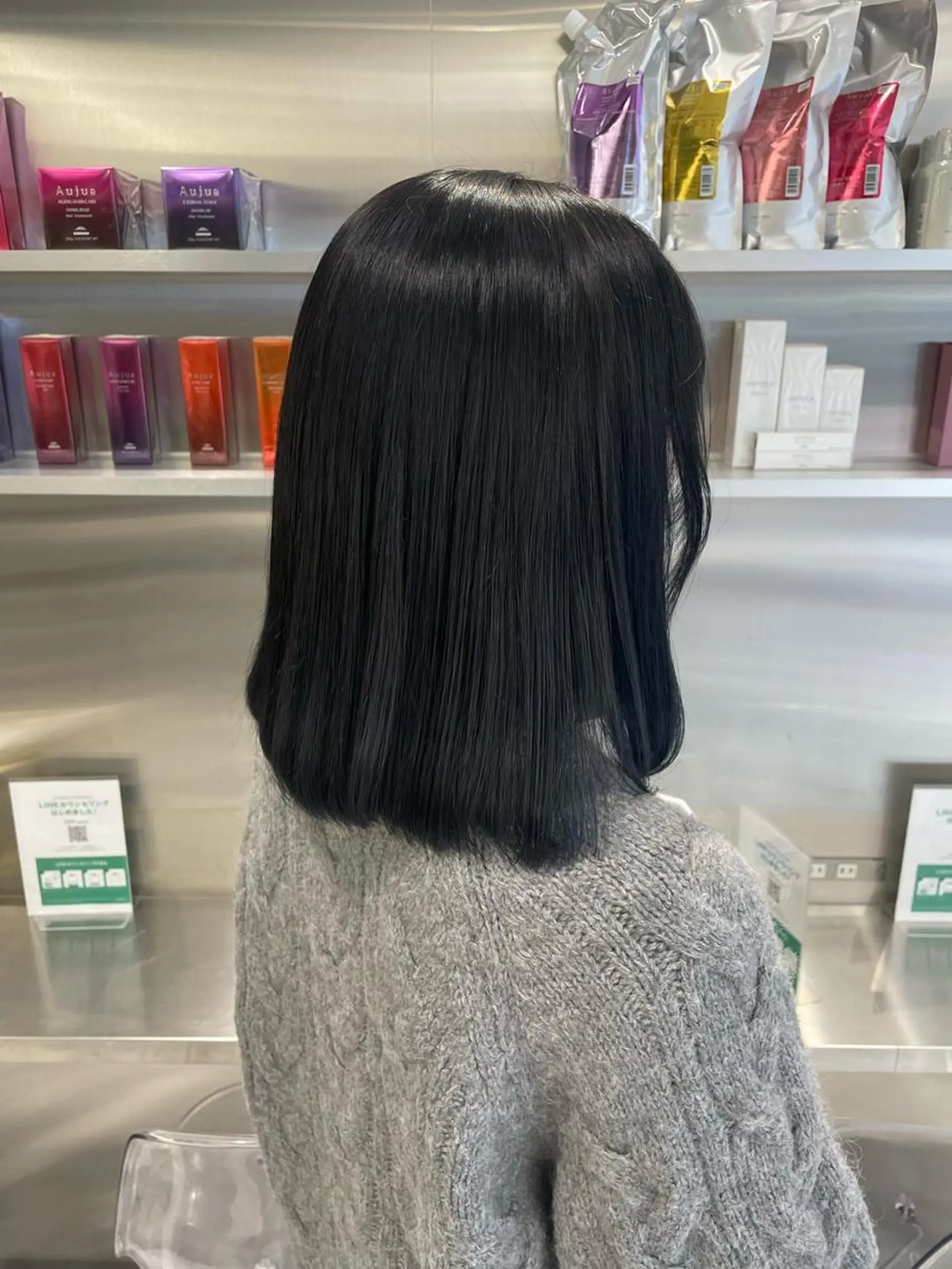 ミディアム カラー ヘアカラー 🧁はるひ/ ZEST八王子🟡のヘアスタイル