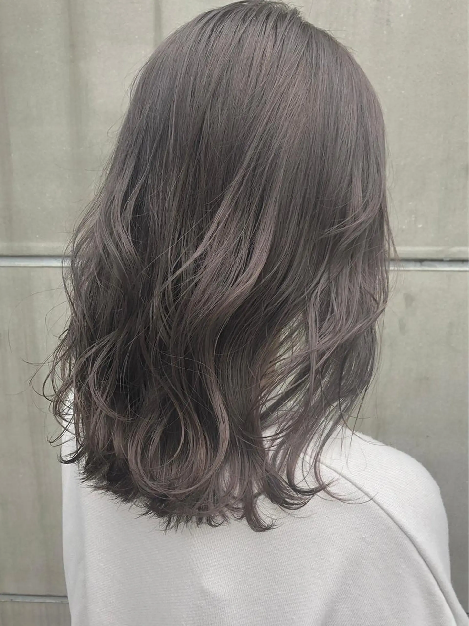 セミロング ヘアアレンジ 🫧透明感カラー/ ナルハ🫧のヘアスタイル