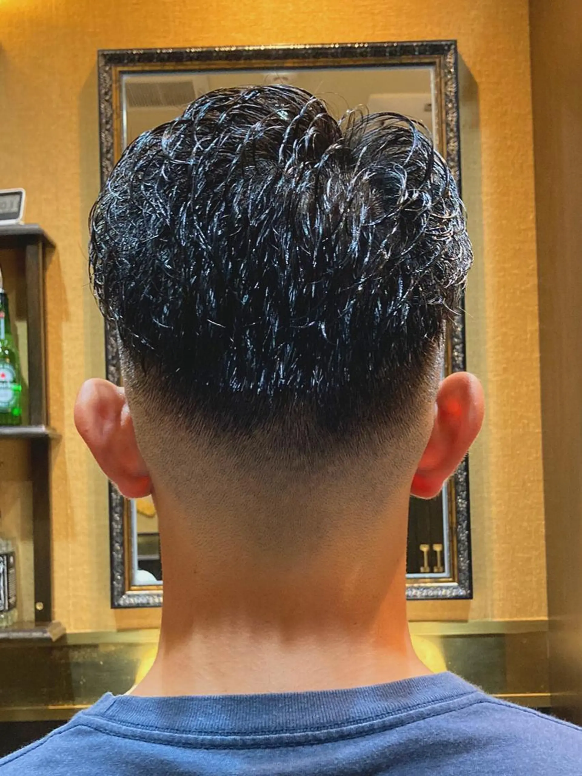ショート メンズ フェードカット 店長💈山田竜太 BARBERのヘアスタイル
