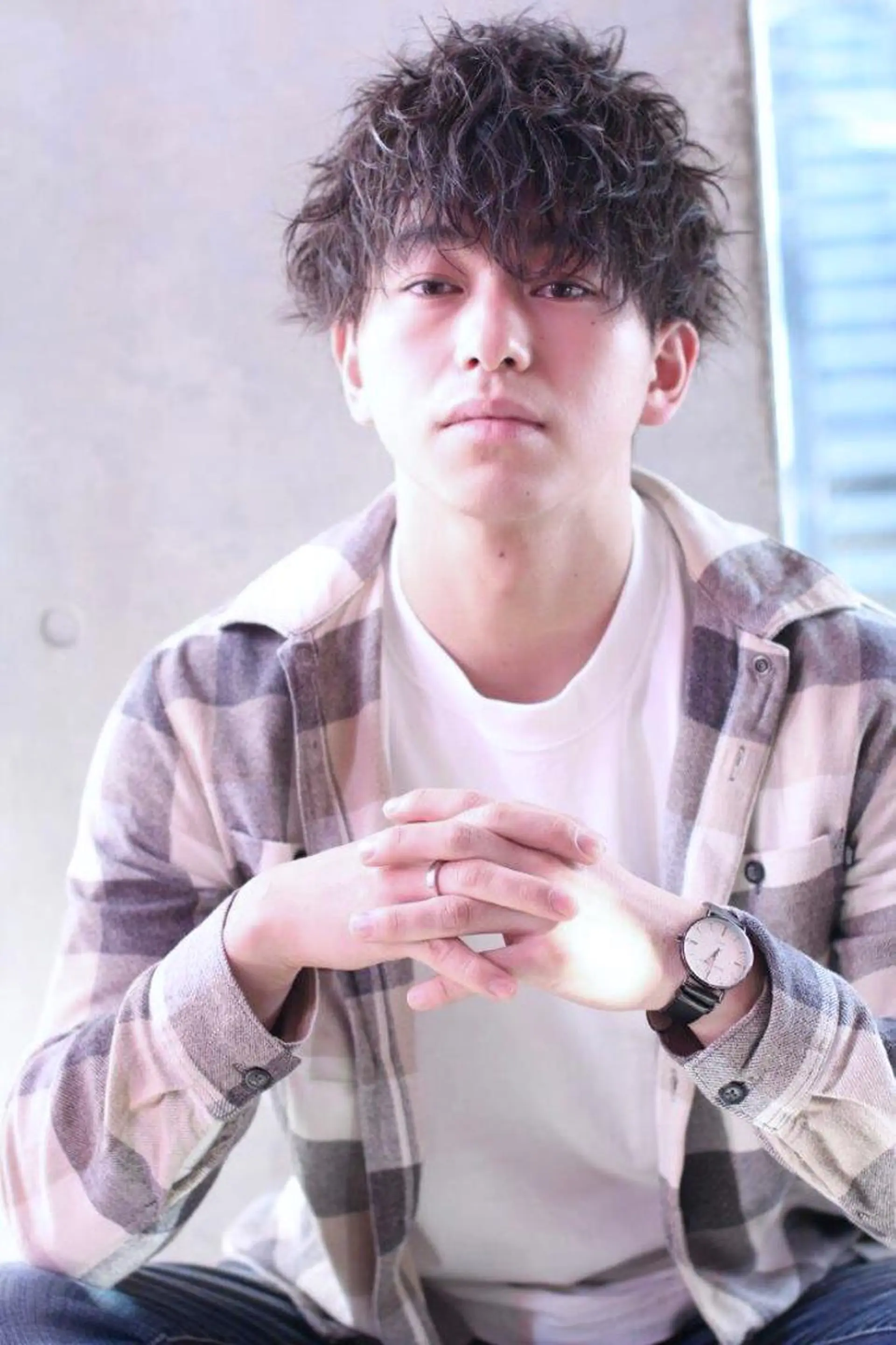 カラー パーマ メンズ カット パーマ トリートメント 【メンズ特化】 ムネカタ アキトのヘアスタイル