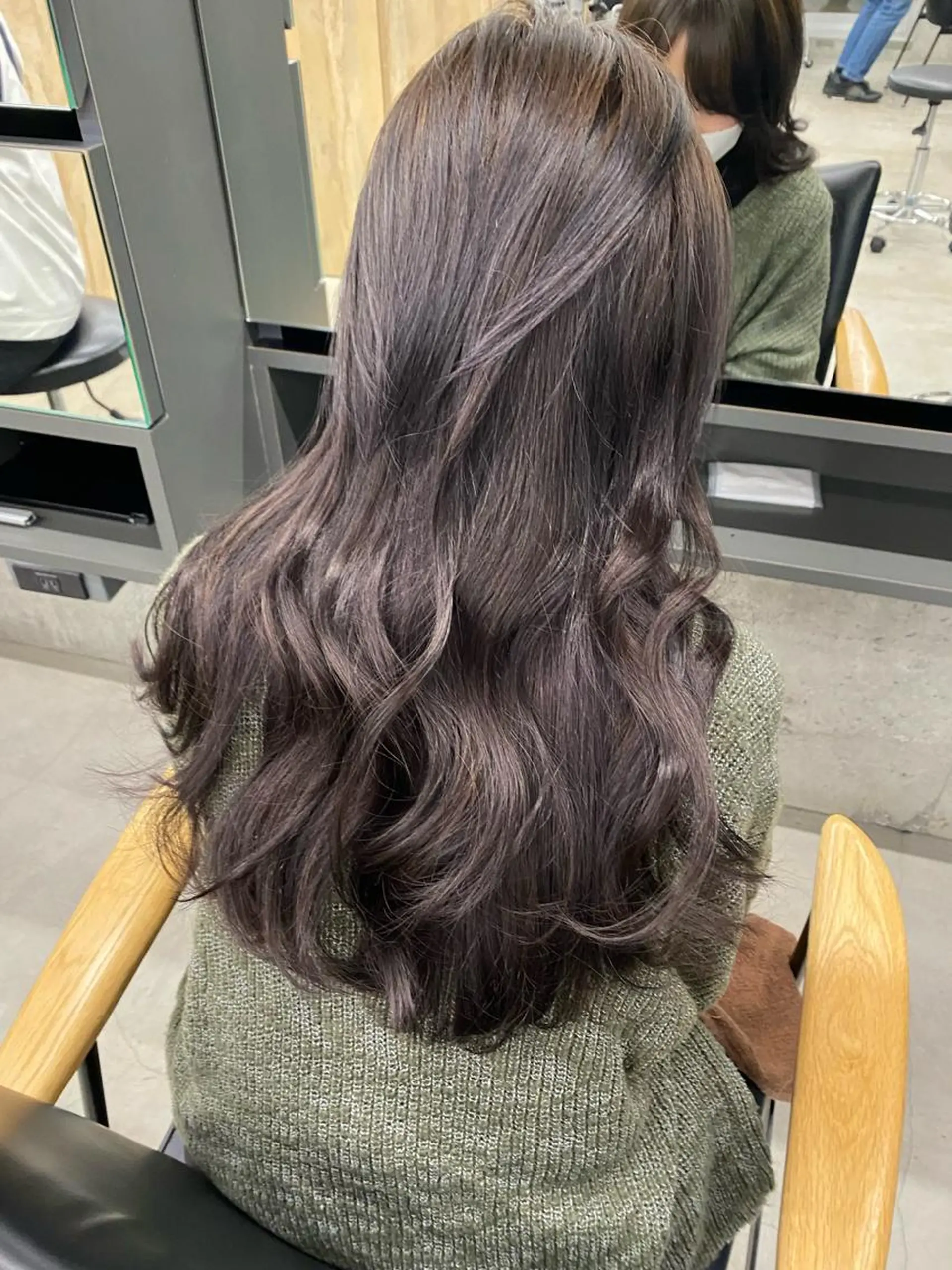 ロング カラー カット ヘアカラー トリートメント レイヤー/柔色 /saKiのヘアスタイル