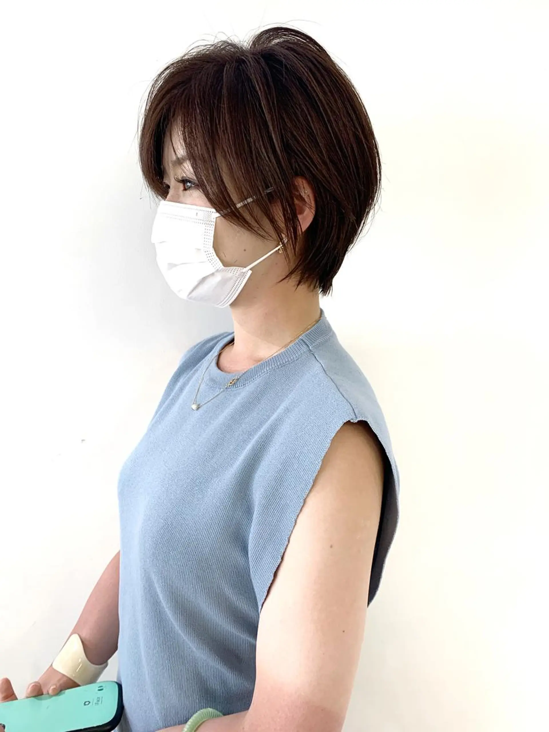 ショート カラー k-two谷町所属・濱田 大輔のヘアスタイル